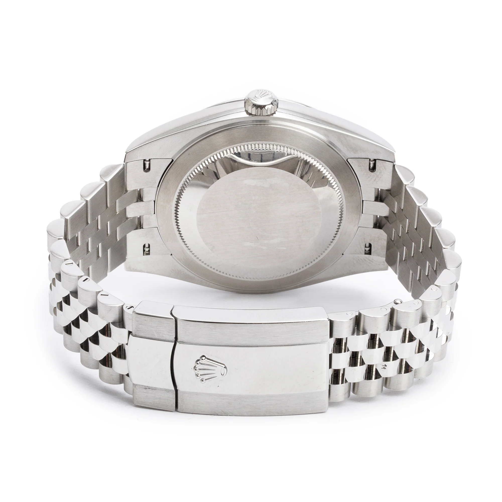 Rolex 2024 Stainless Steel Datejust 41 MM Wimbledon Dial Automatic Watch 126300 w/ Box & Papers - Image 4