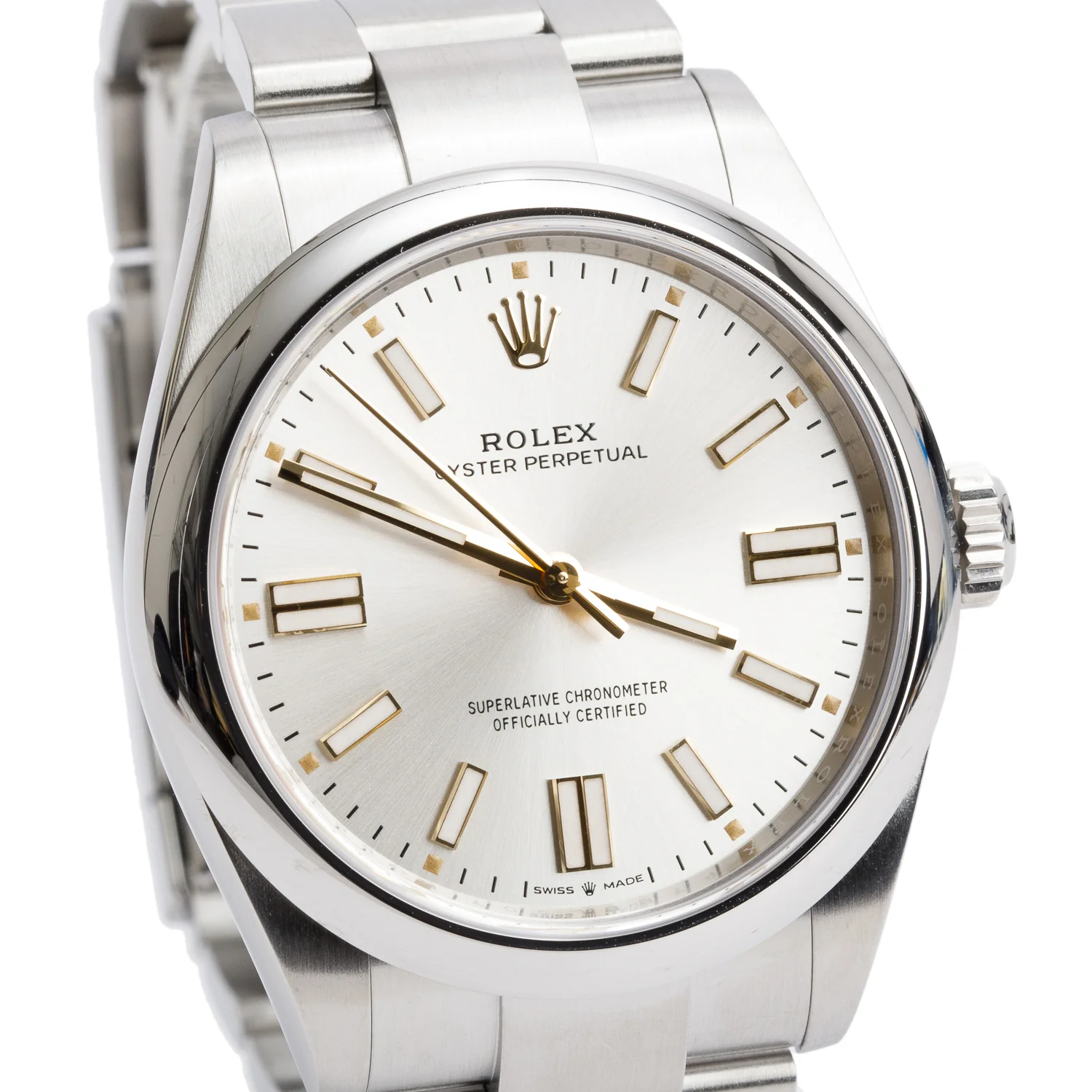 Rolex 2025 Stainless Steel Oyster Perpetual 41 MM Automatic Watch Silver Dial 134300 w/ Box & Papers - Image 3