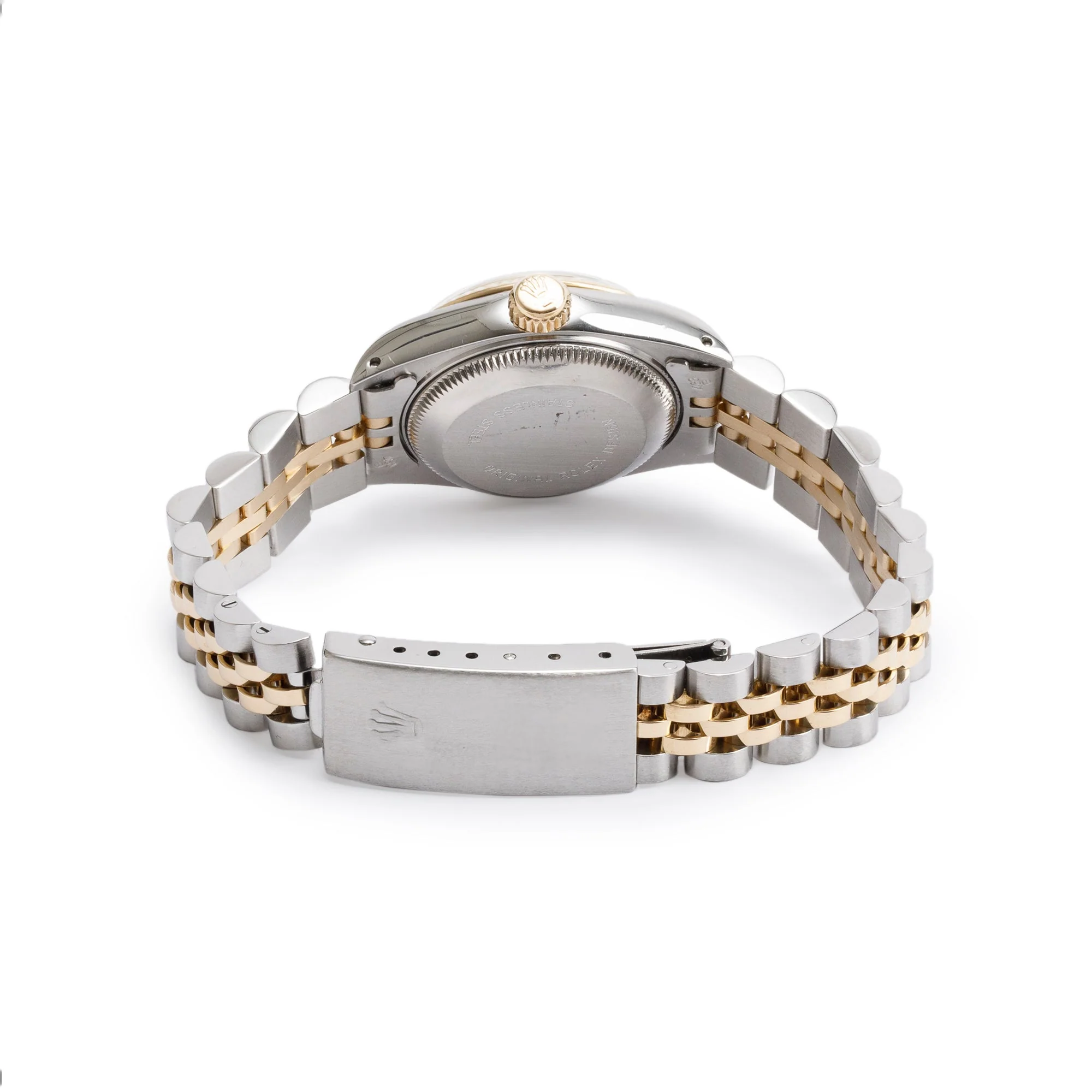 Rolex Stainless Steel & 18k Yellow Gold Datejust 26 MM Watch 69173 - Image 3