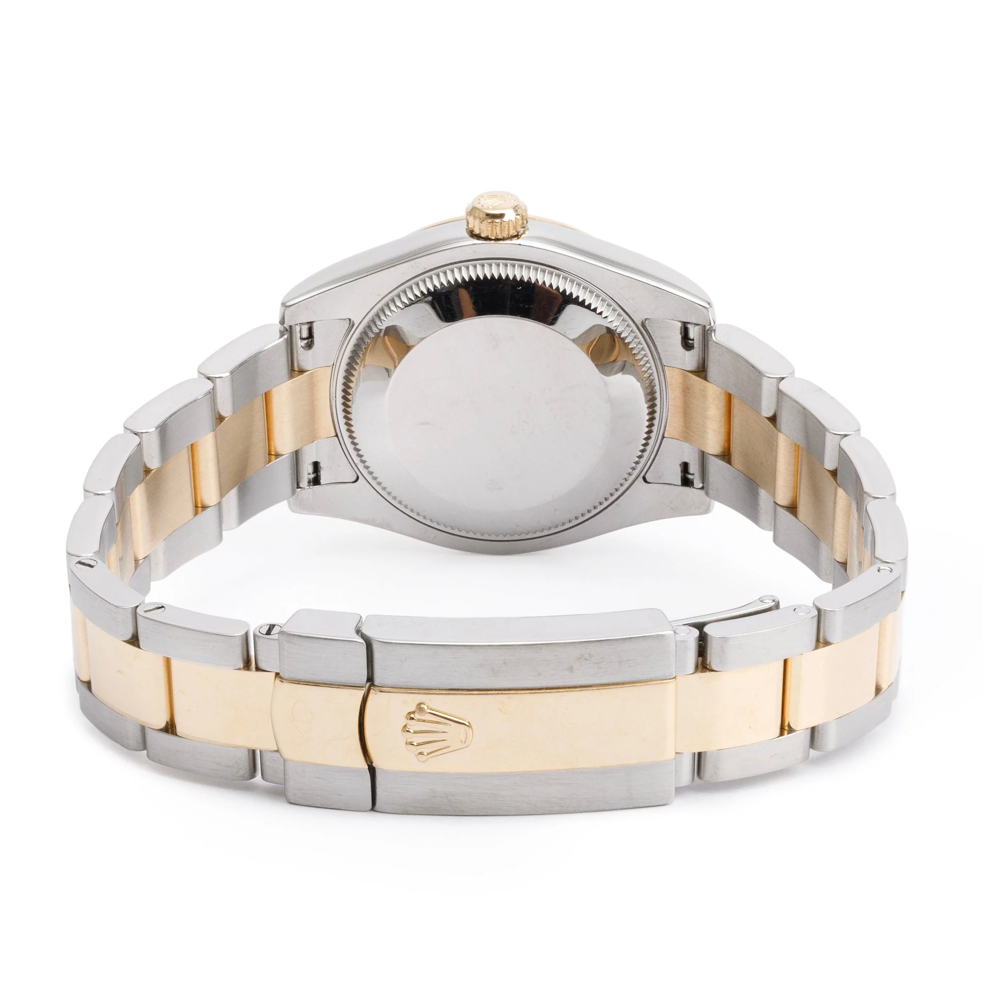 Rolex Stainless Steel & 18k Yellow Gold Datejust 31 MM Watch 178273 - Image 3