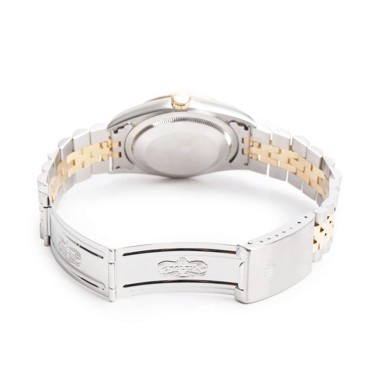 Rolex Stainless Steel & 18k Yellow Gold Datejust 36 MM Automatic Watch White Dial 16233 w/ Box & Papers - Image 5