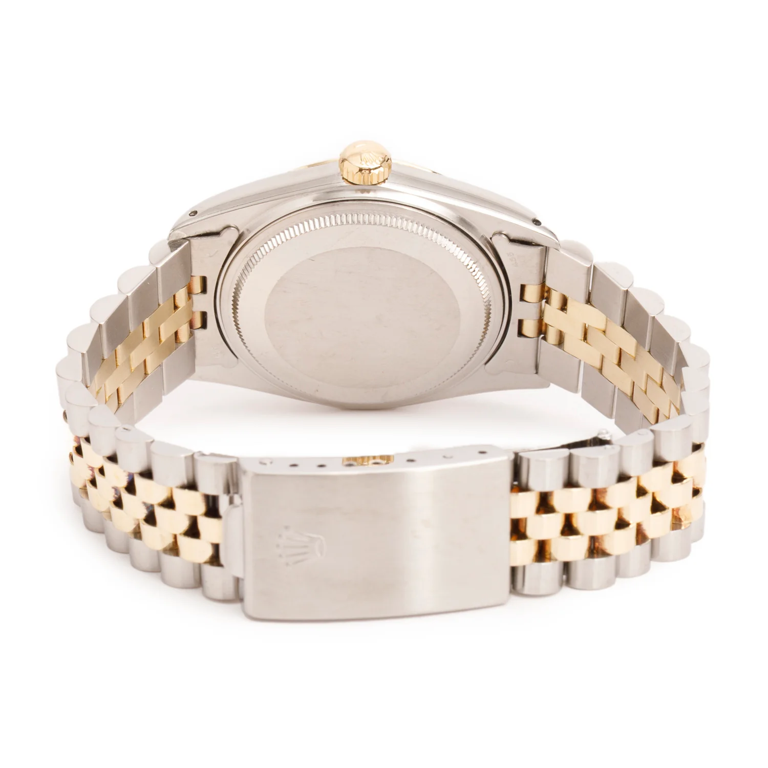 Rolex Stainless Steel & 18k Yellow Gold Datejust 36 MM Watch Gold Dial 16013 w/ Box - Image 4