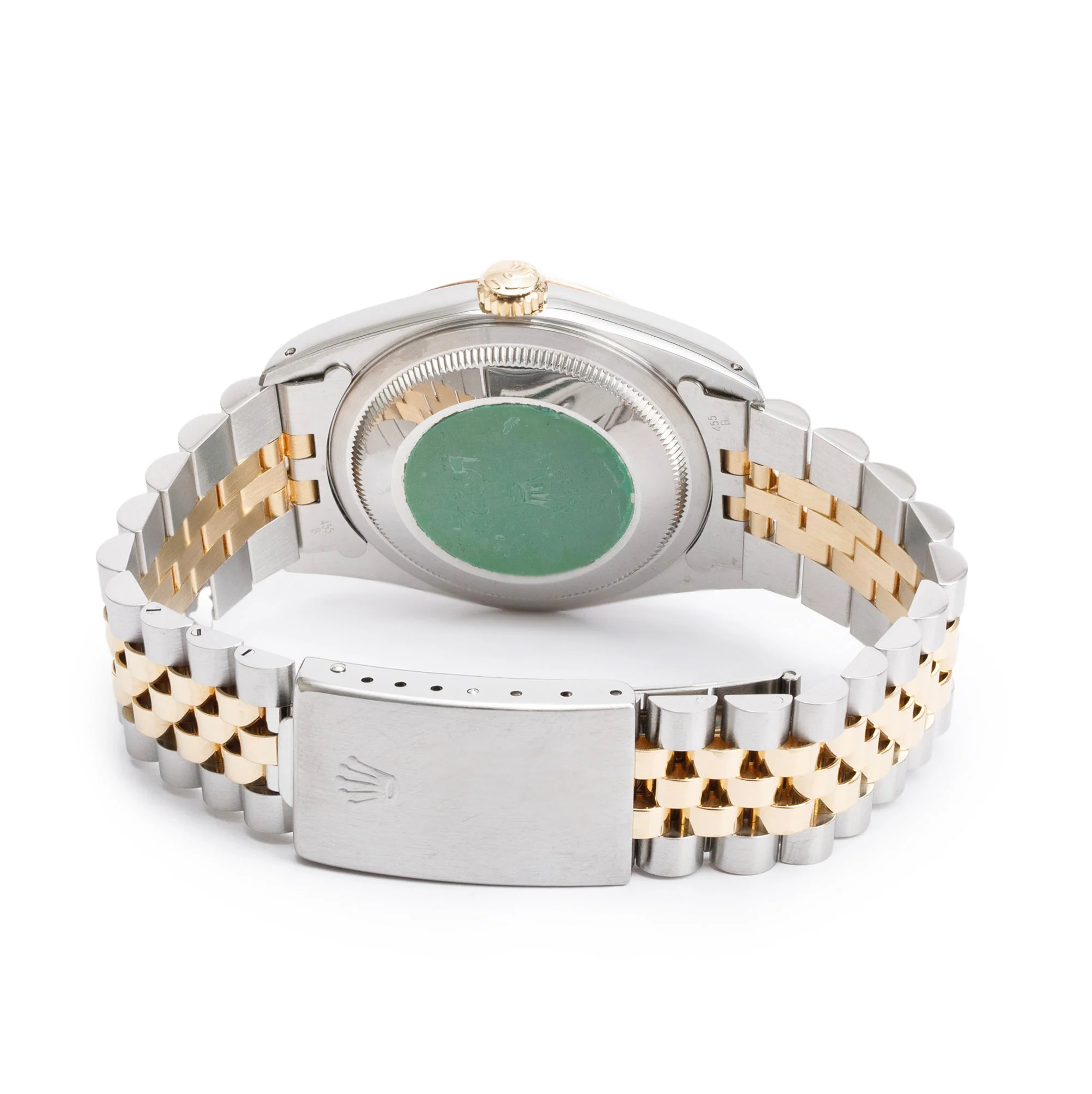 Rolex Stainless Steel & 18k Yellow Gold Diamond Dial Datejust 36 MM Watch 16233 w/ Box & Papers - Image 4