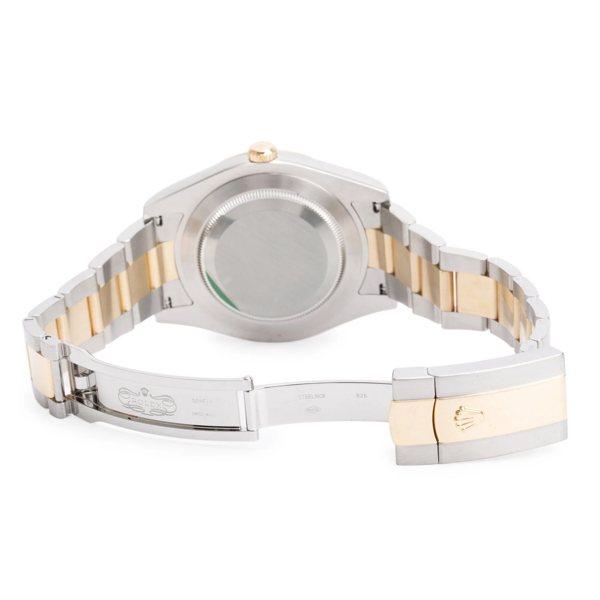 Rolex Stainless Steel & 18k Yellow Gold Oyster Perpetual Datejust II 41 MM Watch Gold Dial 116333 w/ Box & Papers - Image 5