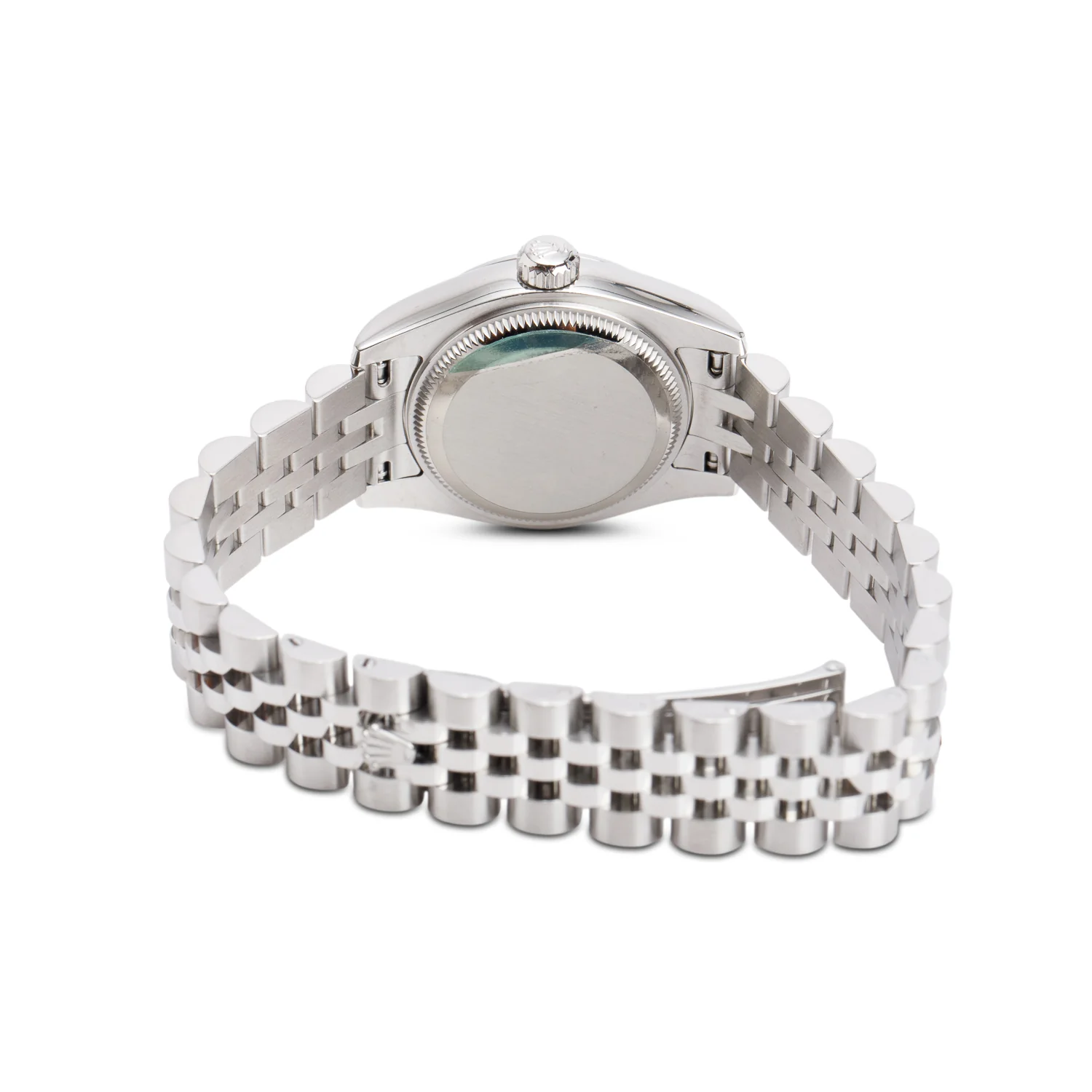 Rolex Stainless Steel 26 MM Lady-Datejust Automatic Watch Blue Dial 179160 w/ Box & Papers - Image 4