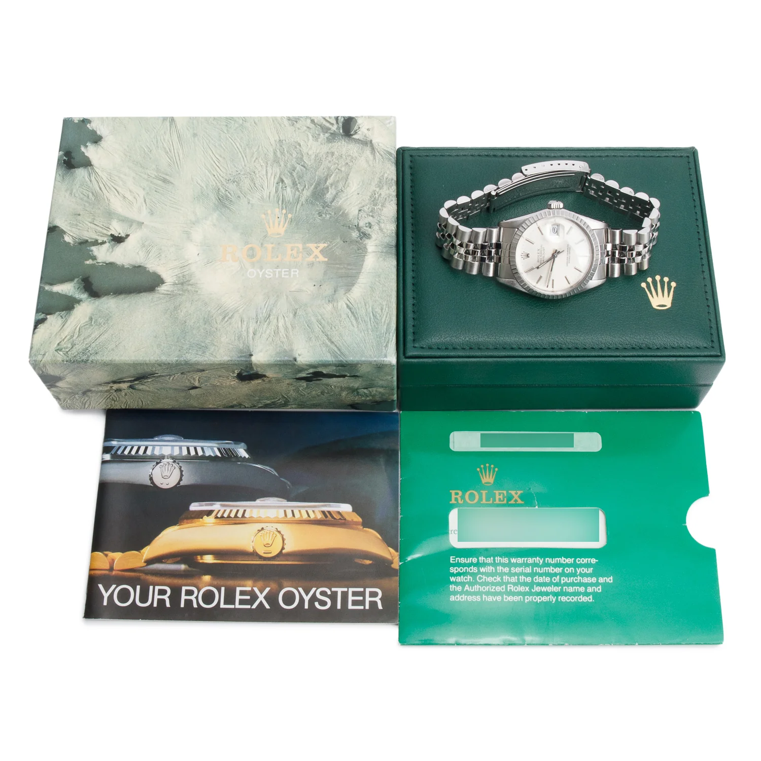 Rolex Stainless Steel Datejust 36 MM Automatic Watch 16030 w/ Box & Papers - Image 2