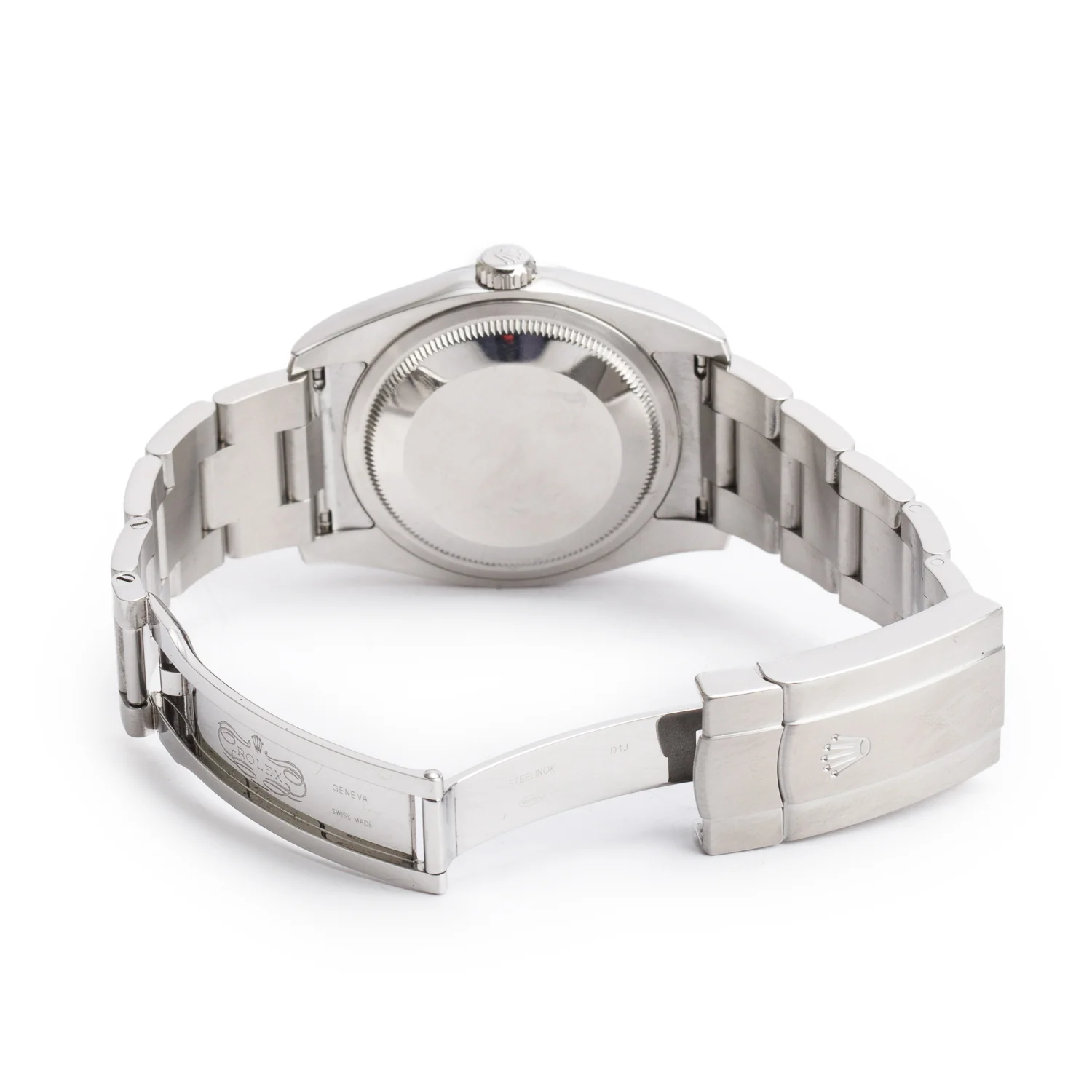 Rolex Stainless Steel Oyster Perpetual 36 MM Watch Silver Dial 116000 w/ Box & Papers - Image 5