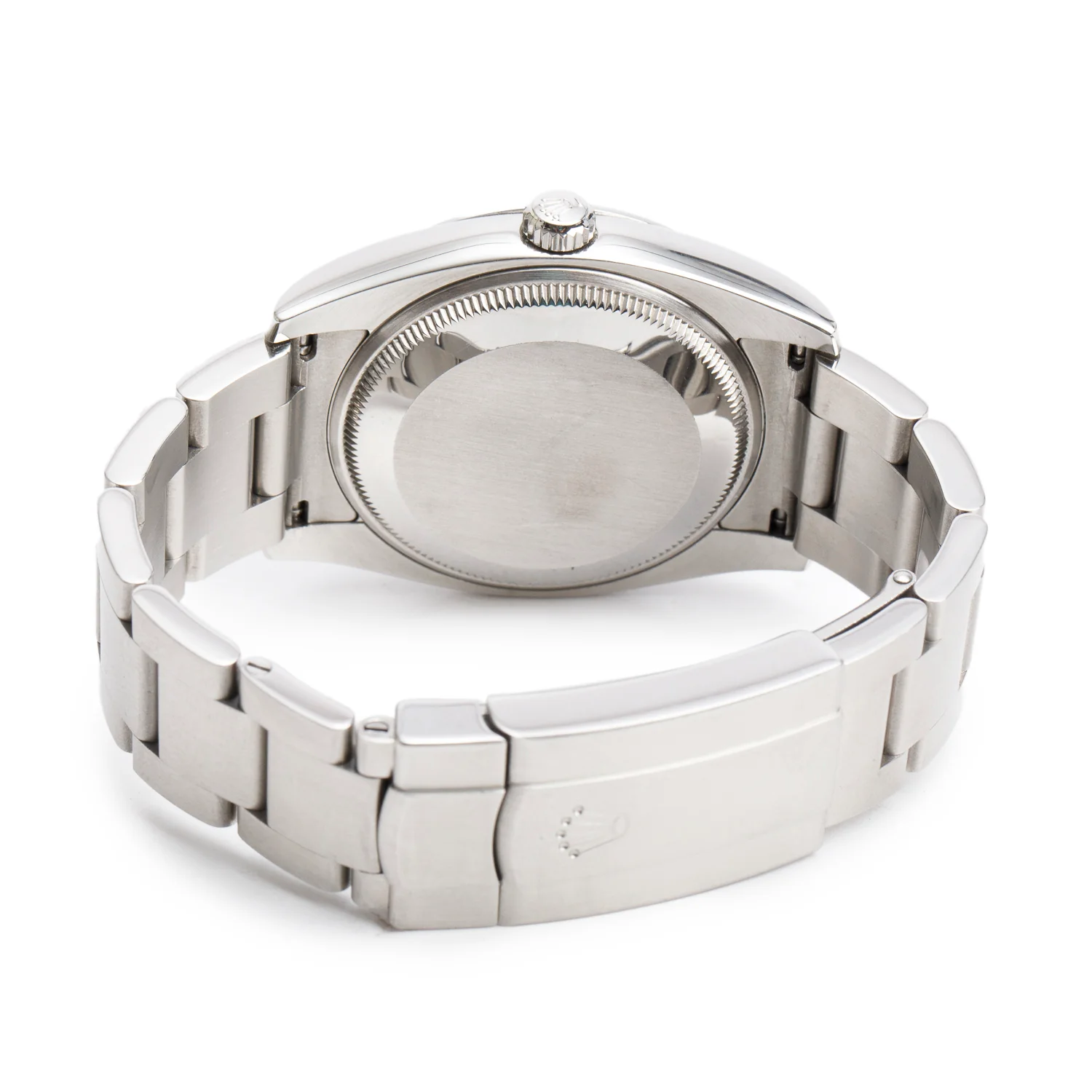 Rolex Stainless Steel Oyster Perpetual Air King 34 MM Automatic Watch Silver Dial 114200 - Image 3