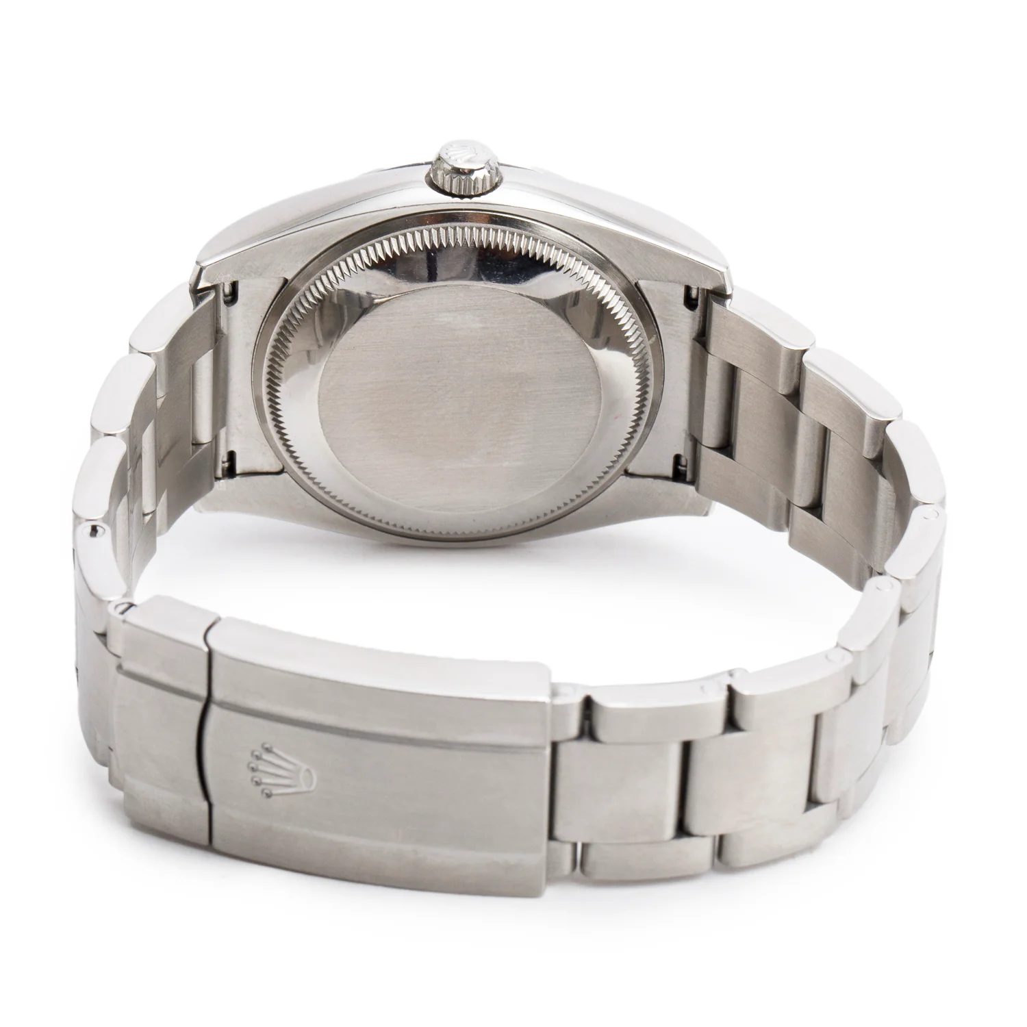 Rolex Stainless Steel Oyster Perpetual Air King 34 MM Automatic Watch Silver Dial 114200 - Image 3