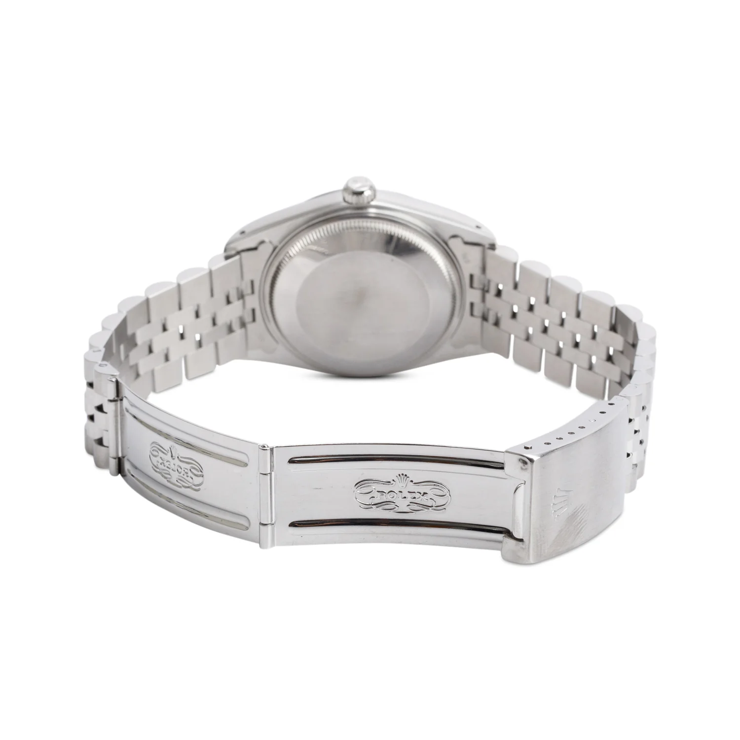 Rolex Stainless Steel Oyster Perpetual Date 34 MM Watch Silver Dial 15000 w/ Box - Image 5