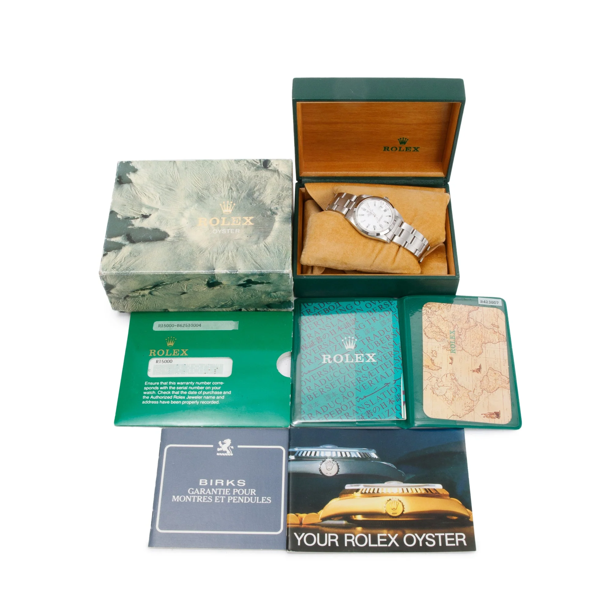 Rolex Stainless Steel Oyster Perpetual Date 34 MM Watch w/ Box & Papers - Image 2