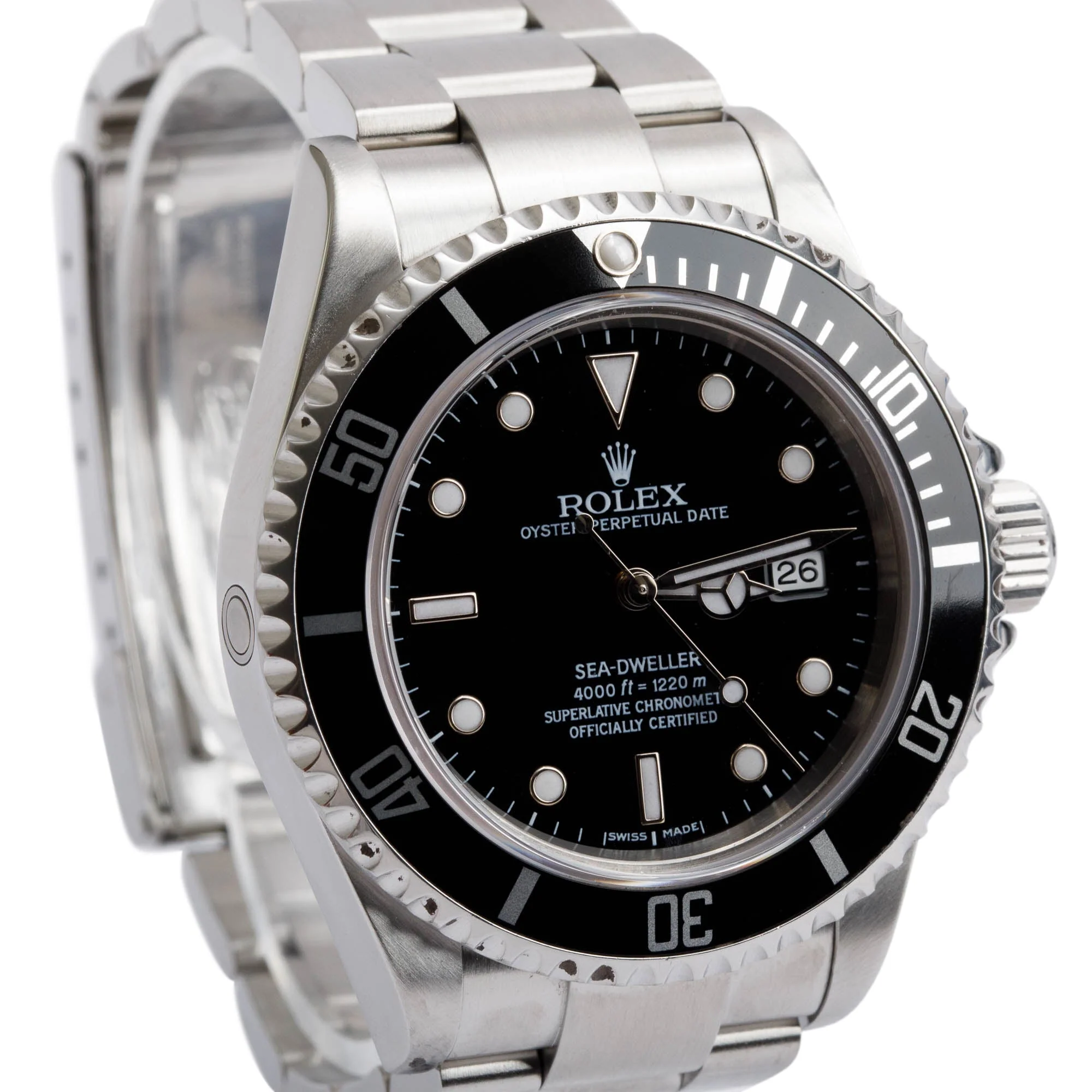 Rolex Stainless Steel Sea-Dweller 40 MM Automatic Watch 16600 w/ Box & Papers - Image 3