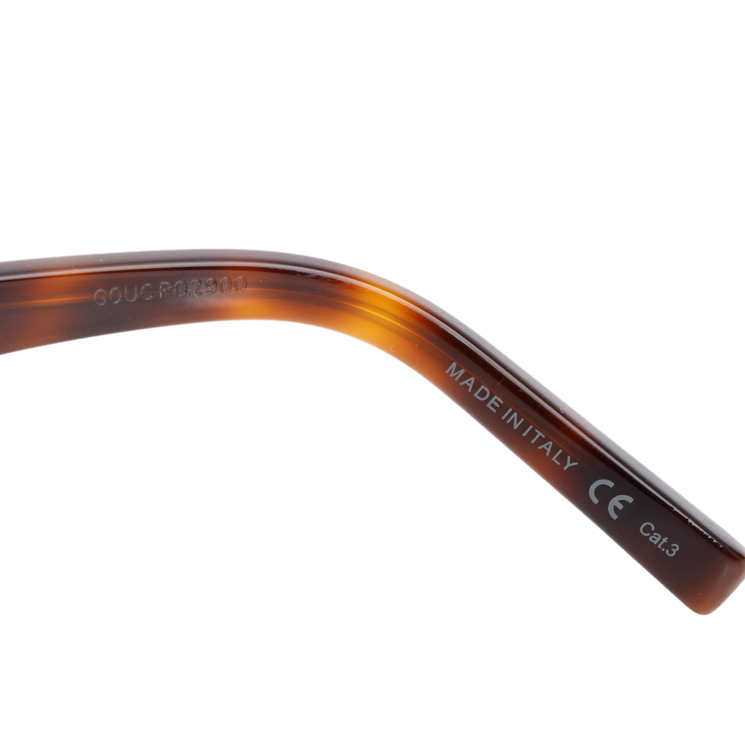Saint Lauren SL 232 Brown Tortoise Shell Acetate Betty Sunglasses w/ Case - Image 5