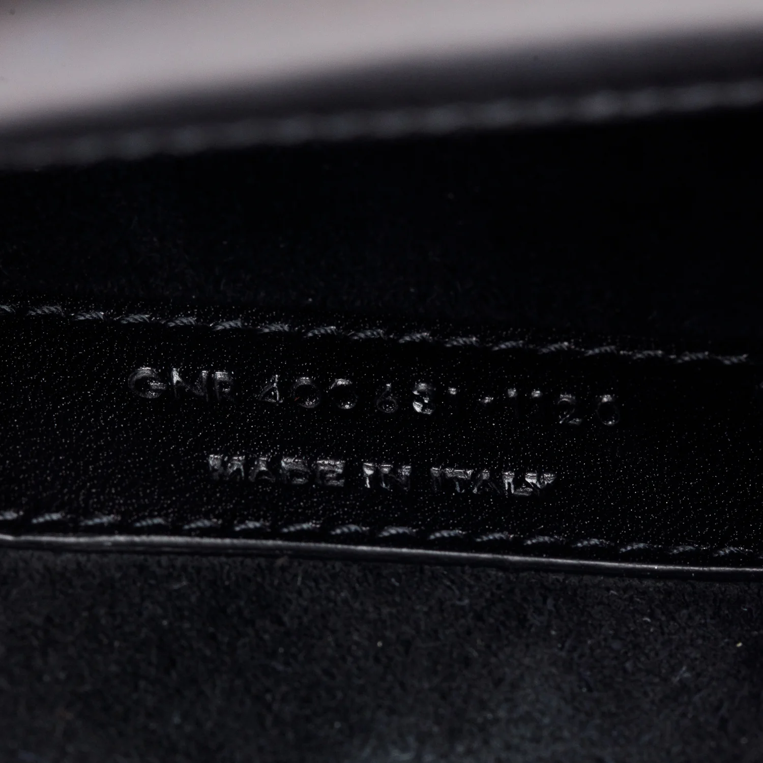 Saint Laurent 2020 Black Calfskin Leather Kaia Belt Bag w/ Receipt - Image 9