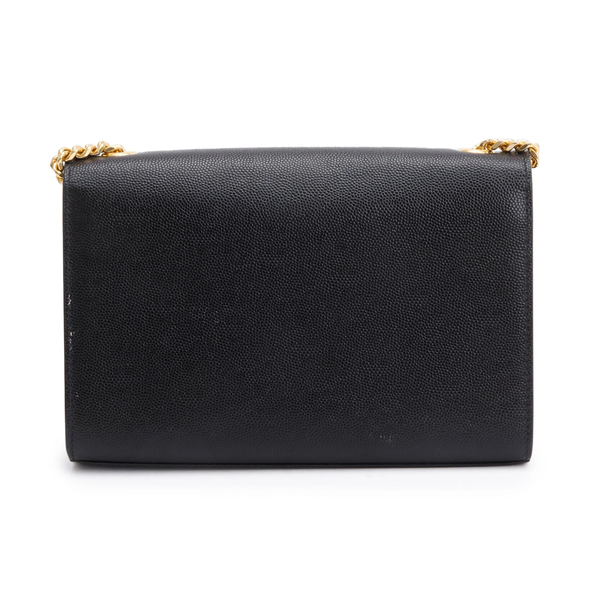 Saint Laurent 2020 Black Grain De Poudre Leather Small Kate Bag w/ Box - Image 6