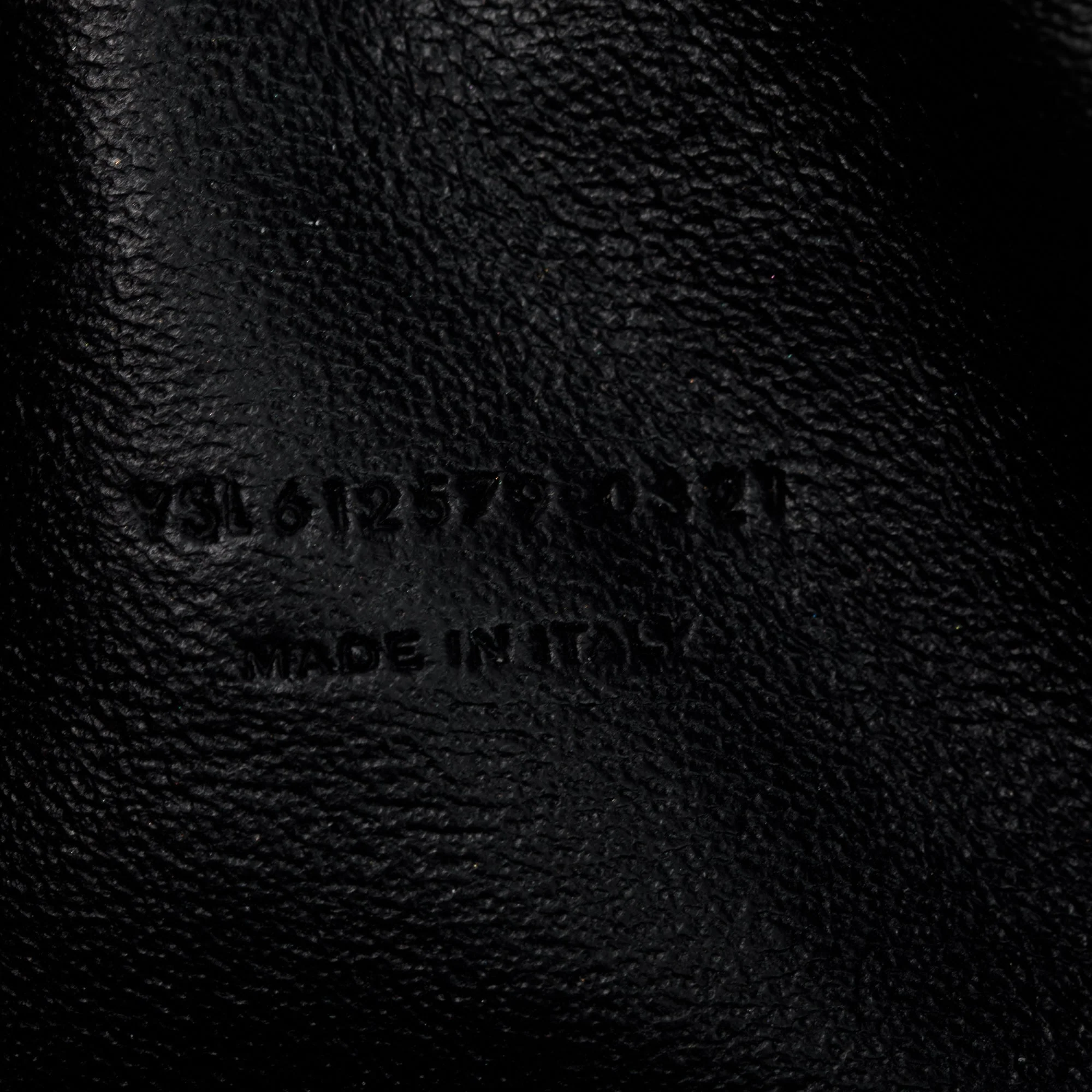 Saint Laurent 2021 Black Quilted Leather Mini Lou Camera Bag - Image 8