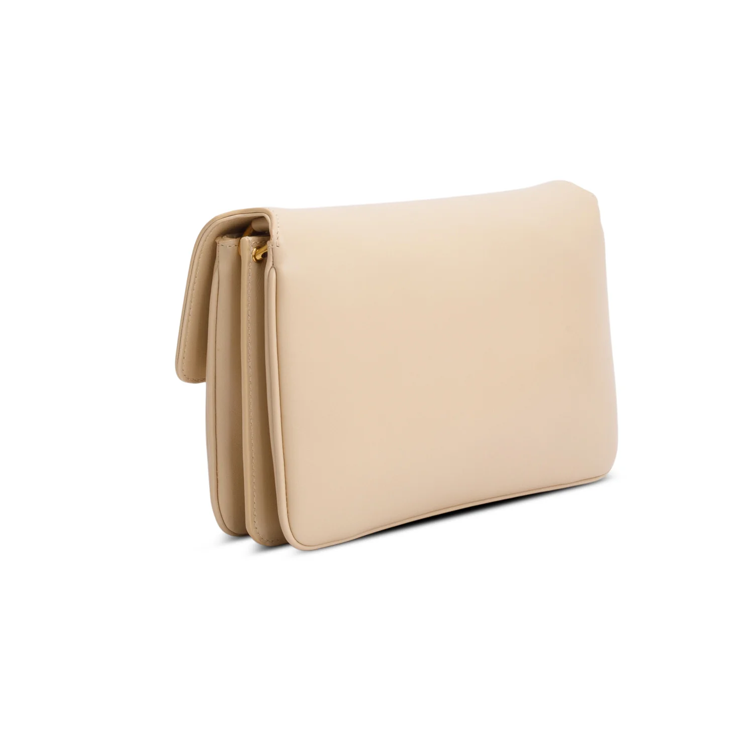 Saint Laurent 2022 Beige Smooth Calfskin Le Maillon Satchel - Image 5