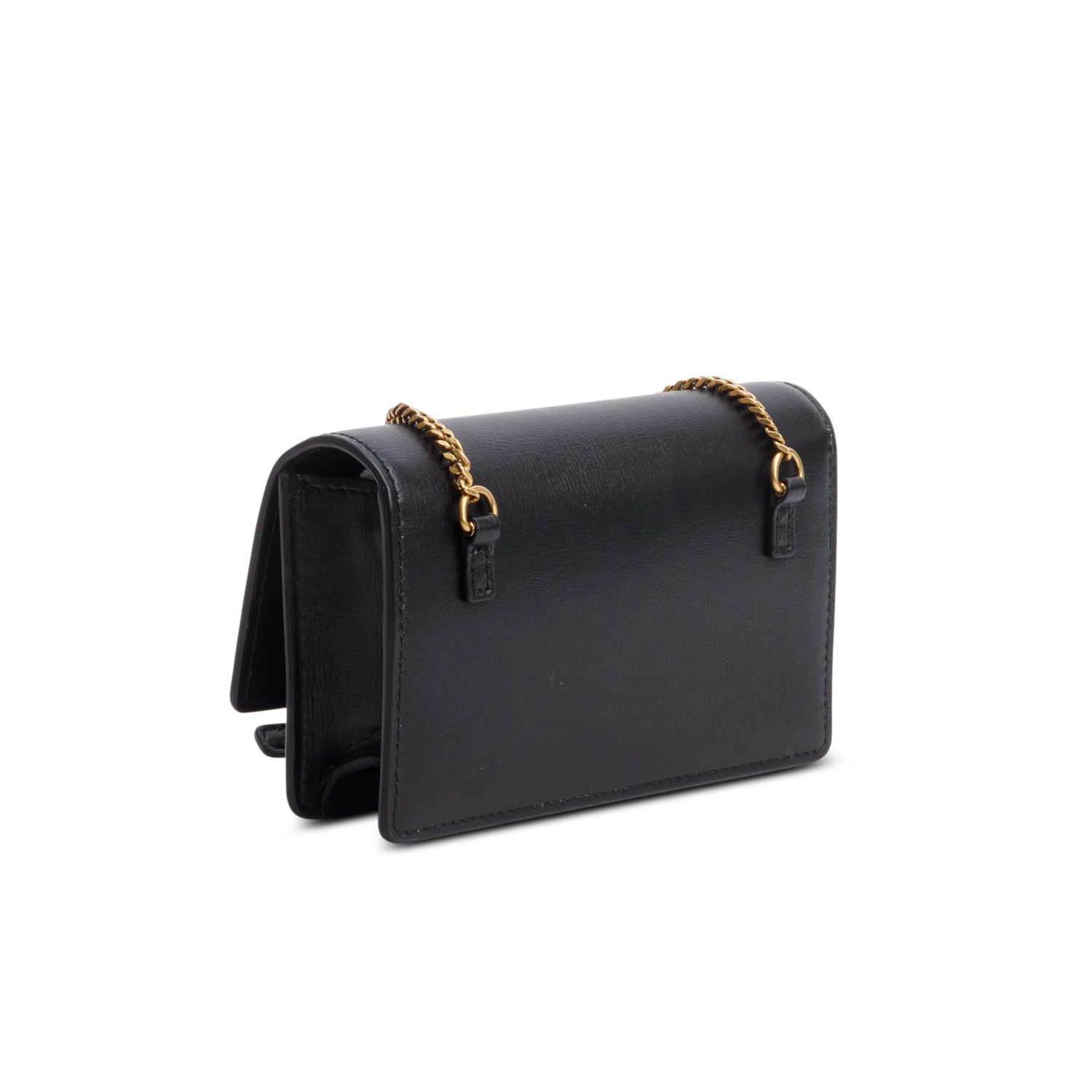 Saint Laurent 2022 Black Leather Baby Sunset Belt Bag w/ Box - Image 7