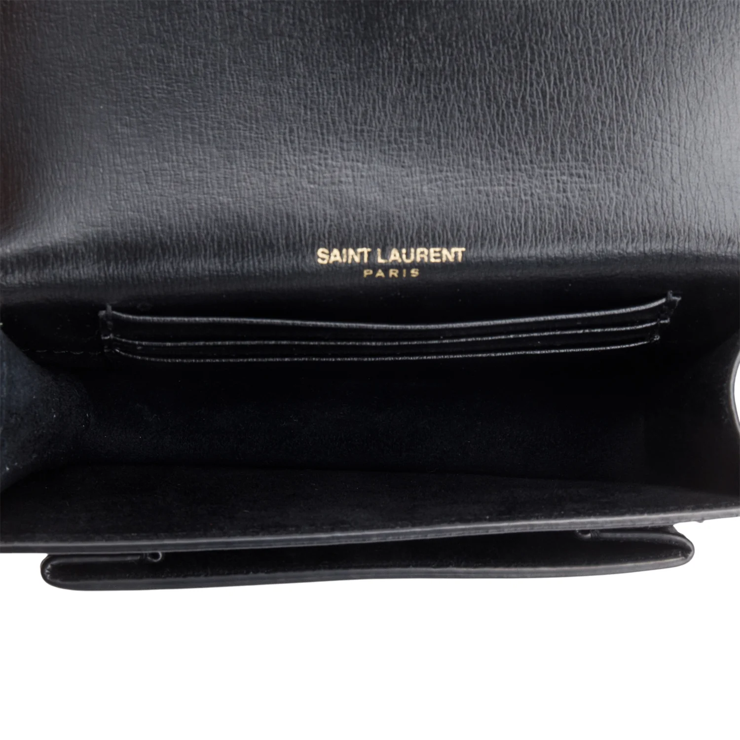Saint Laurent 2022 Black Leather Baby Sunset Belt Bag w/ Box - Image 9