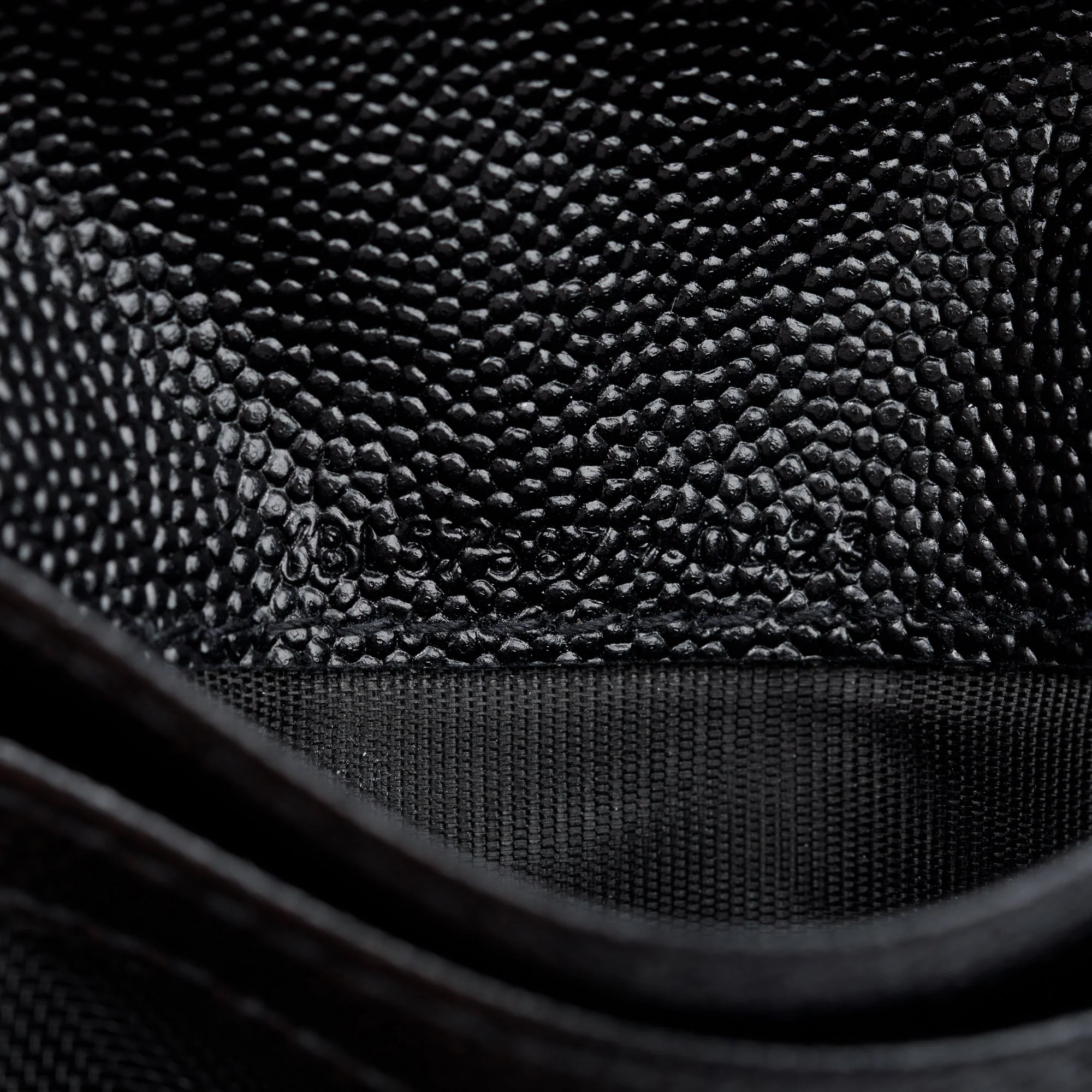 Saint Laurent 2023 Black Grain de Poudre Leather Cassandre Matelasse Bi-Fold Wallet w/ Box - Image 6