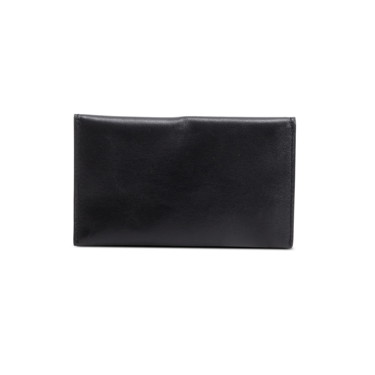 Saint Laurent 2024 Black Shiny Calfskin Envelope Coin Pouch - Image 3