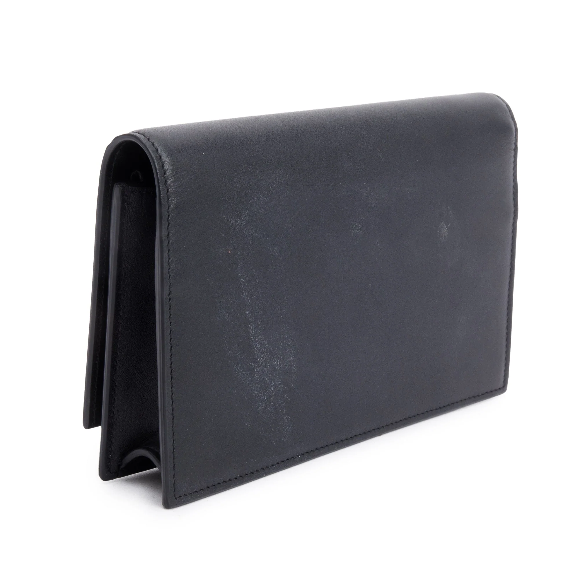 Saint Laurent Black Calfskin Leather Kate Tassel Wallet on Chain w/ Box - Image 7