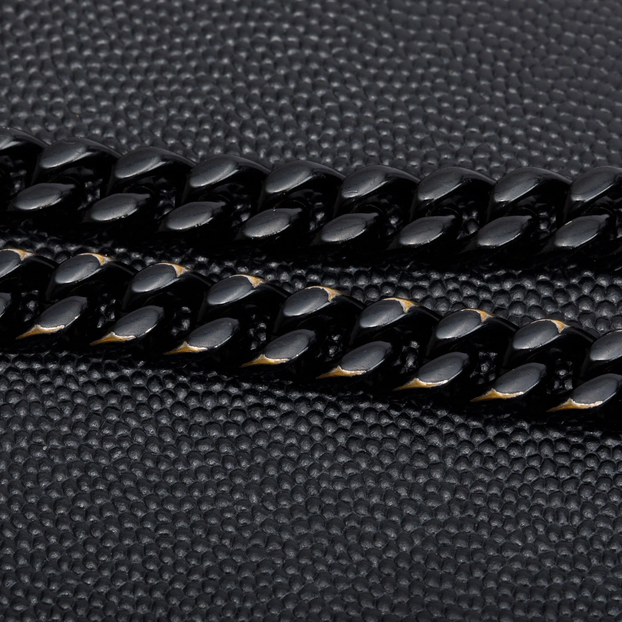 Saint Laurent Black Grain De Poudre Leather Medium Monogram Kate Chain Bag - Image 8