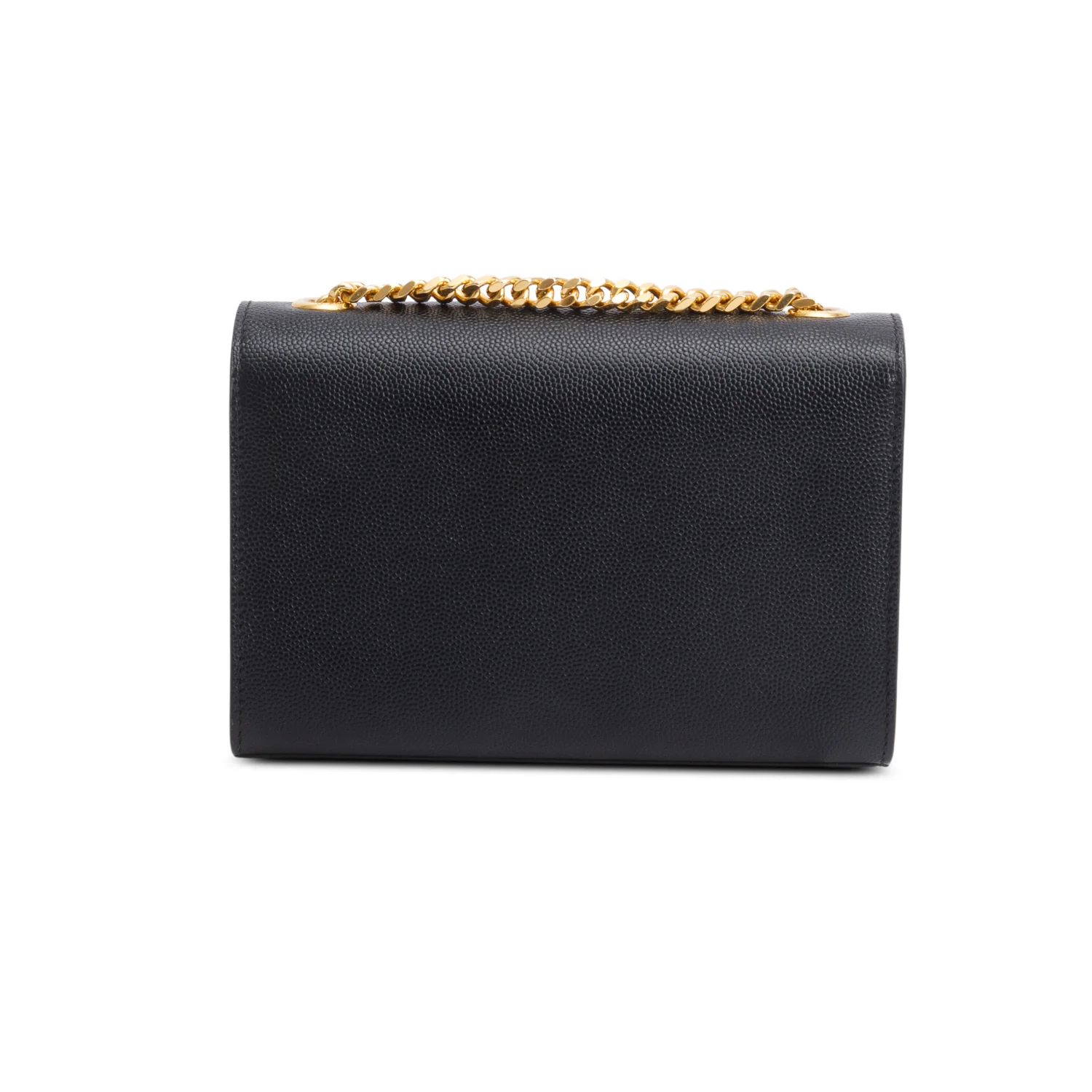 Saint Laurent Black Grain De Poudre Leather Mini Monogram Kate Bag - Image 5