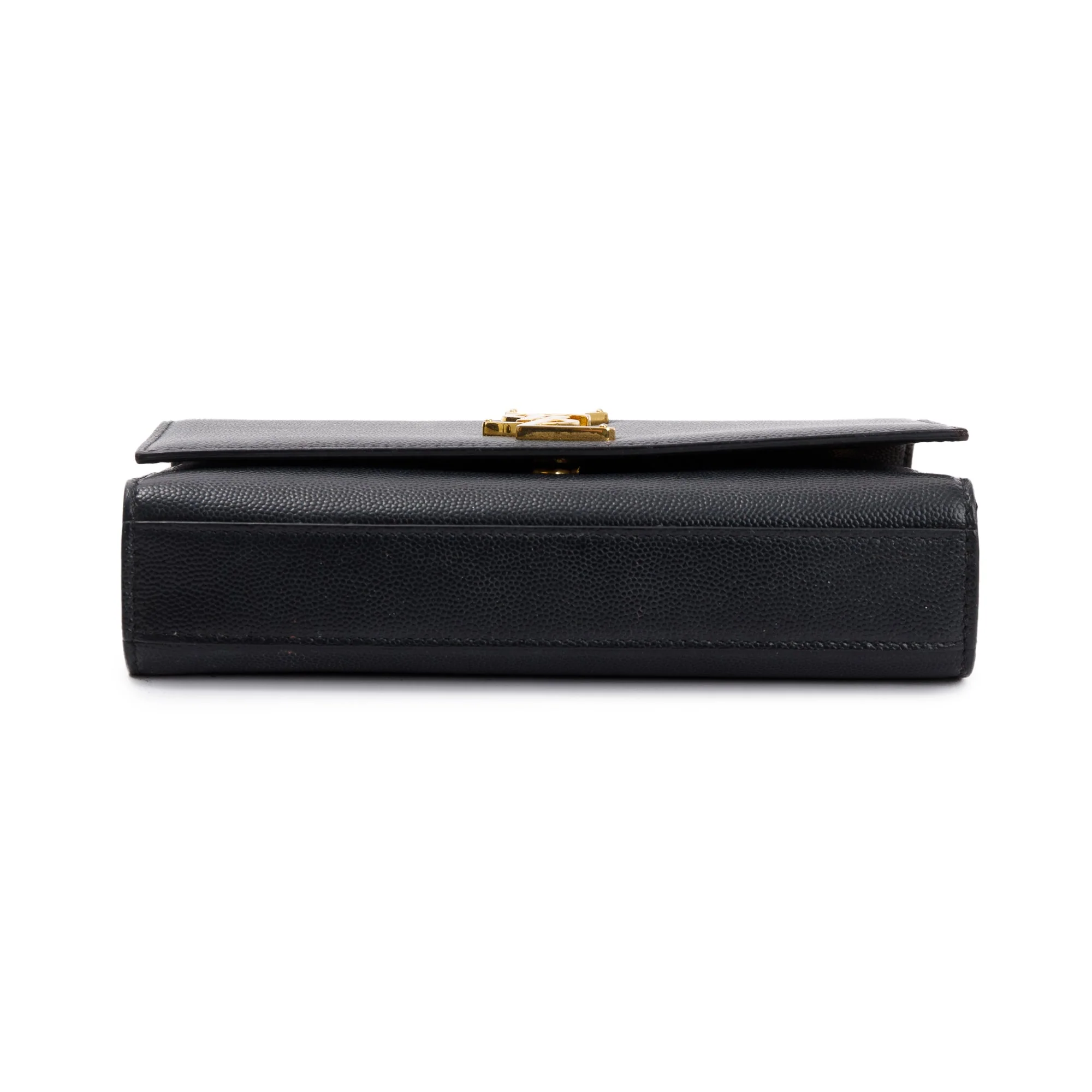 Saint Laurent Black Grain De Poudre Leather Small Kate Bag - Image 5
