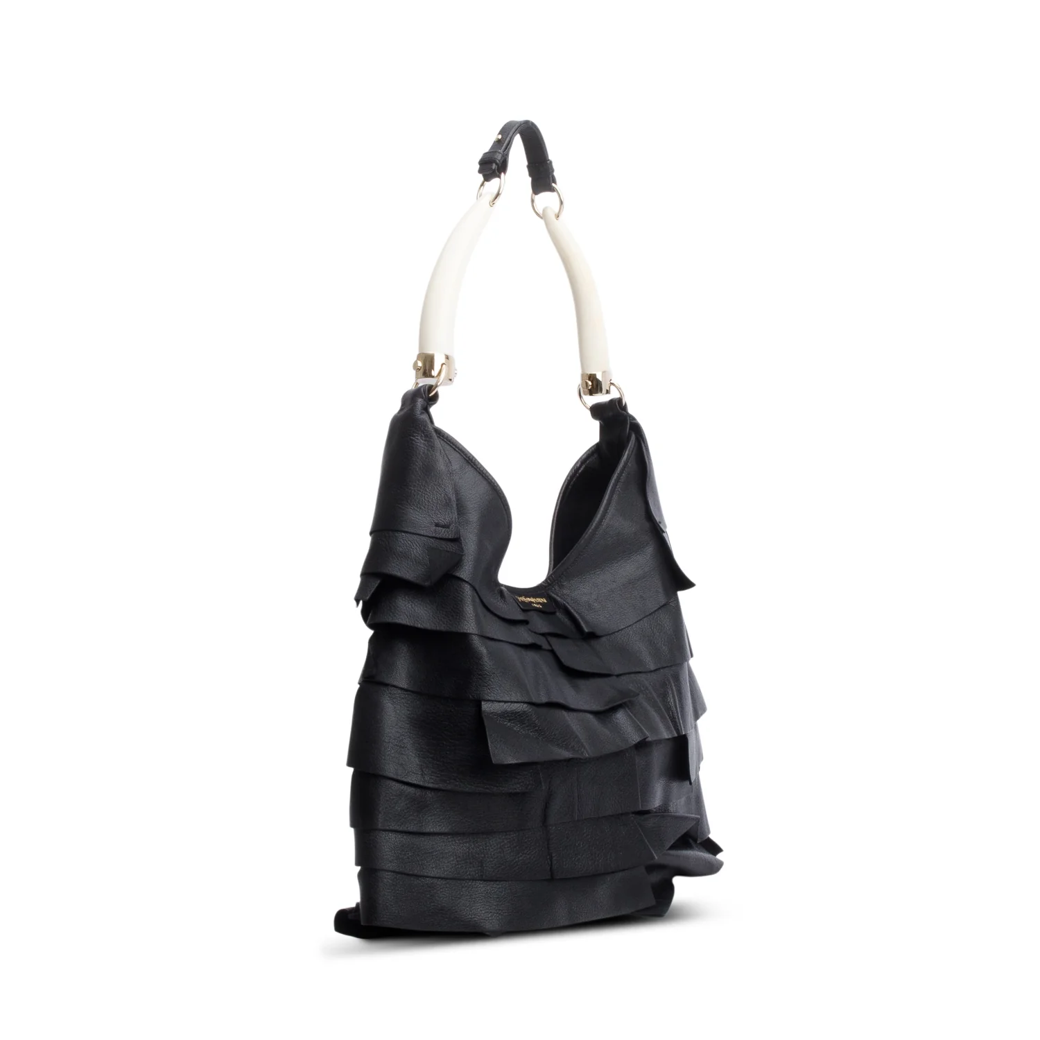 Saint Laurent Black Leather Large St. Tropez Tote - Image 2