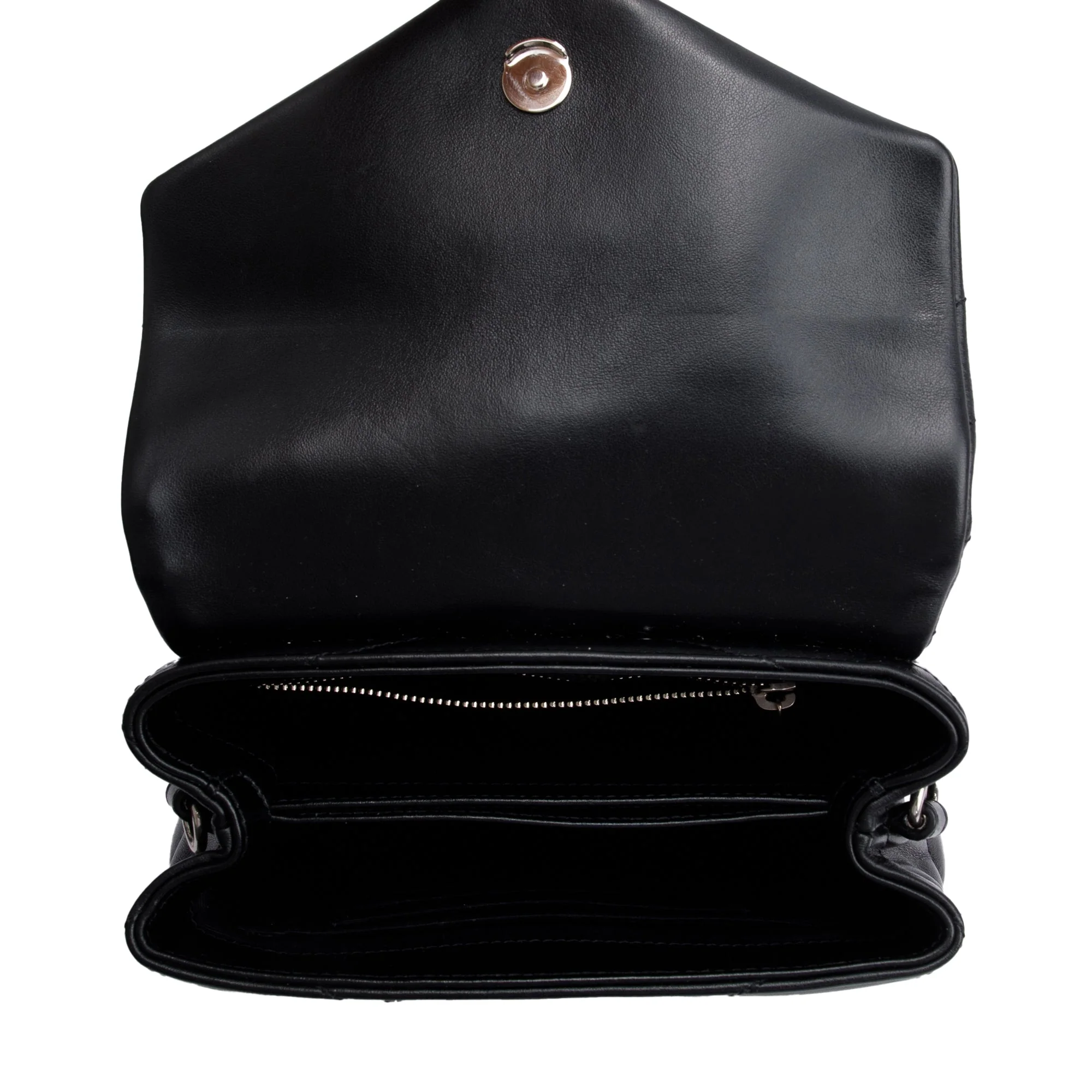 Saint Laurent Black Monogram Matelasse Toy Loulou Crossbody Bag w/ Box - Image 8