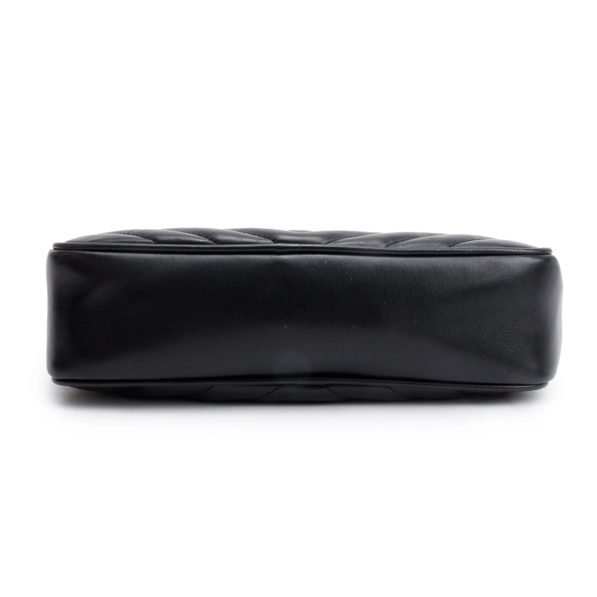 Saint Laurent Black Quilted Leather Lou Camera Bag - Image 6