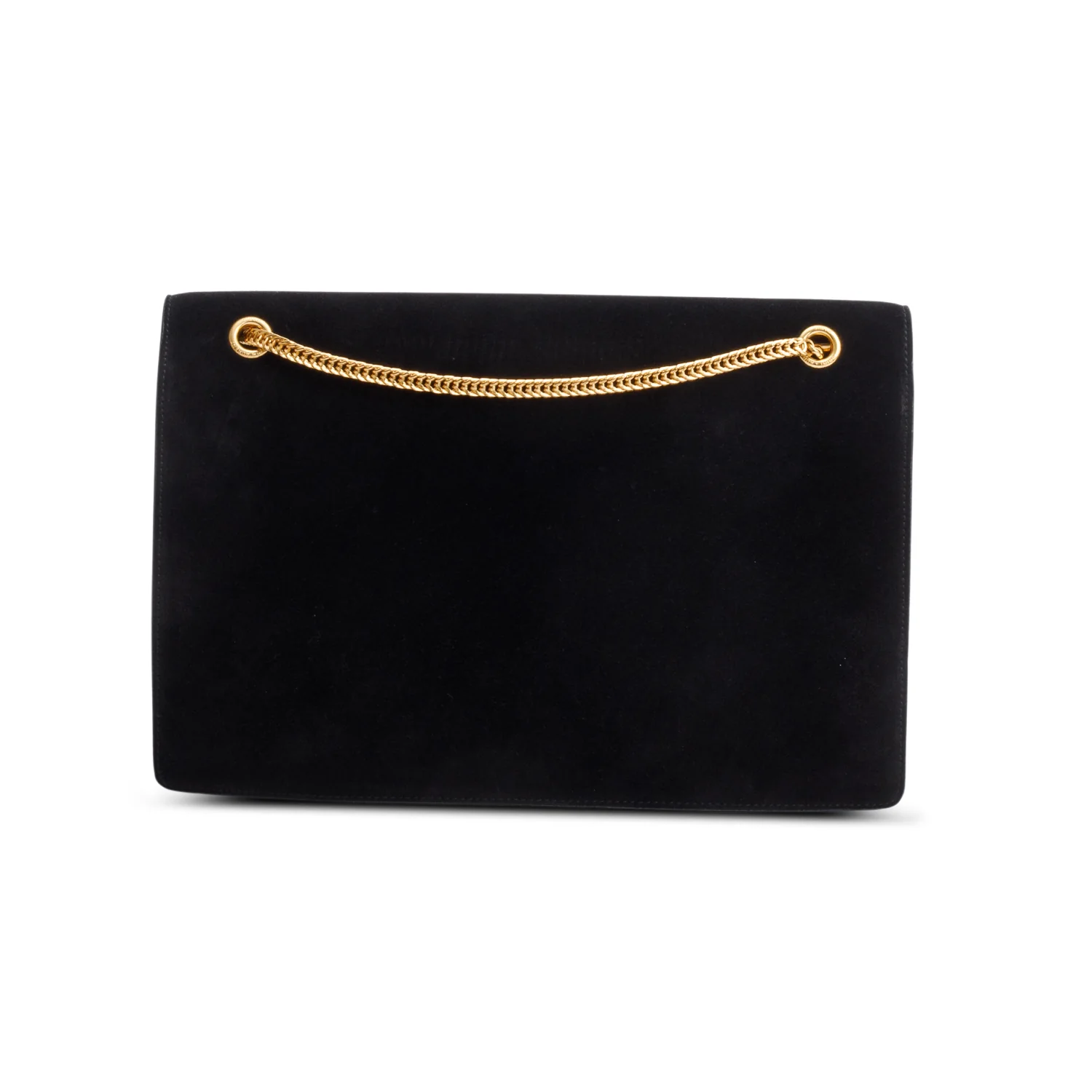 Saint Laurent Black Suede Betty Shoulder Bag - Image 5