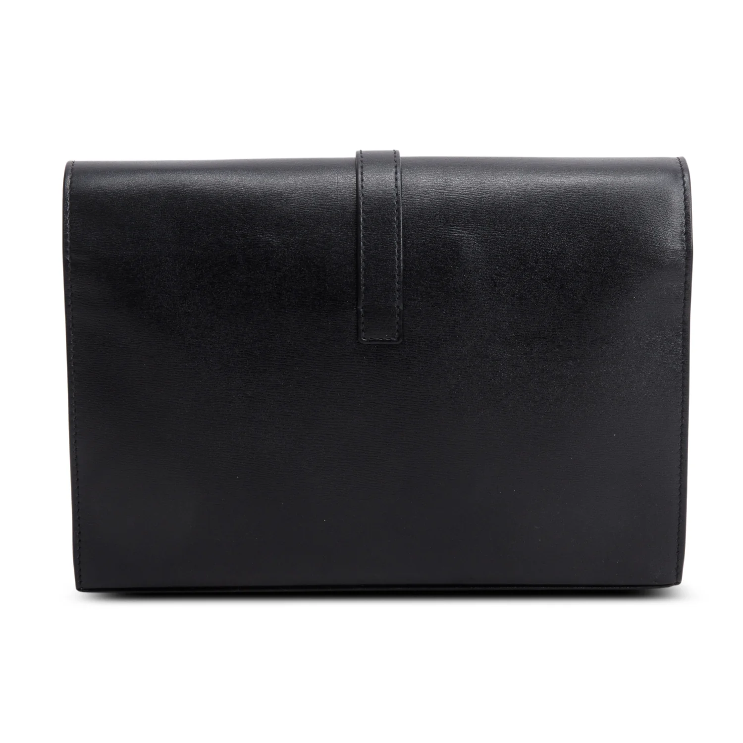 Saint Laurent Black Sulpice Leather Chain Wallet - Image 5