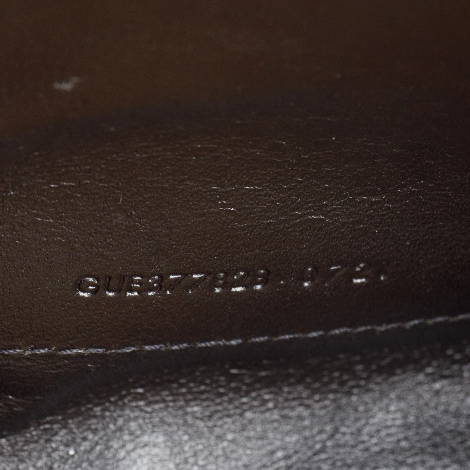 Saint Laurent Brown Cassandre Matelasse Envelope Chain Wallet w/ Box - Image 11