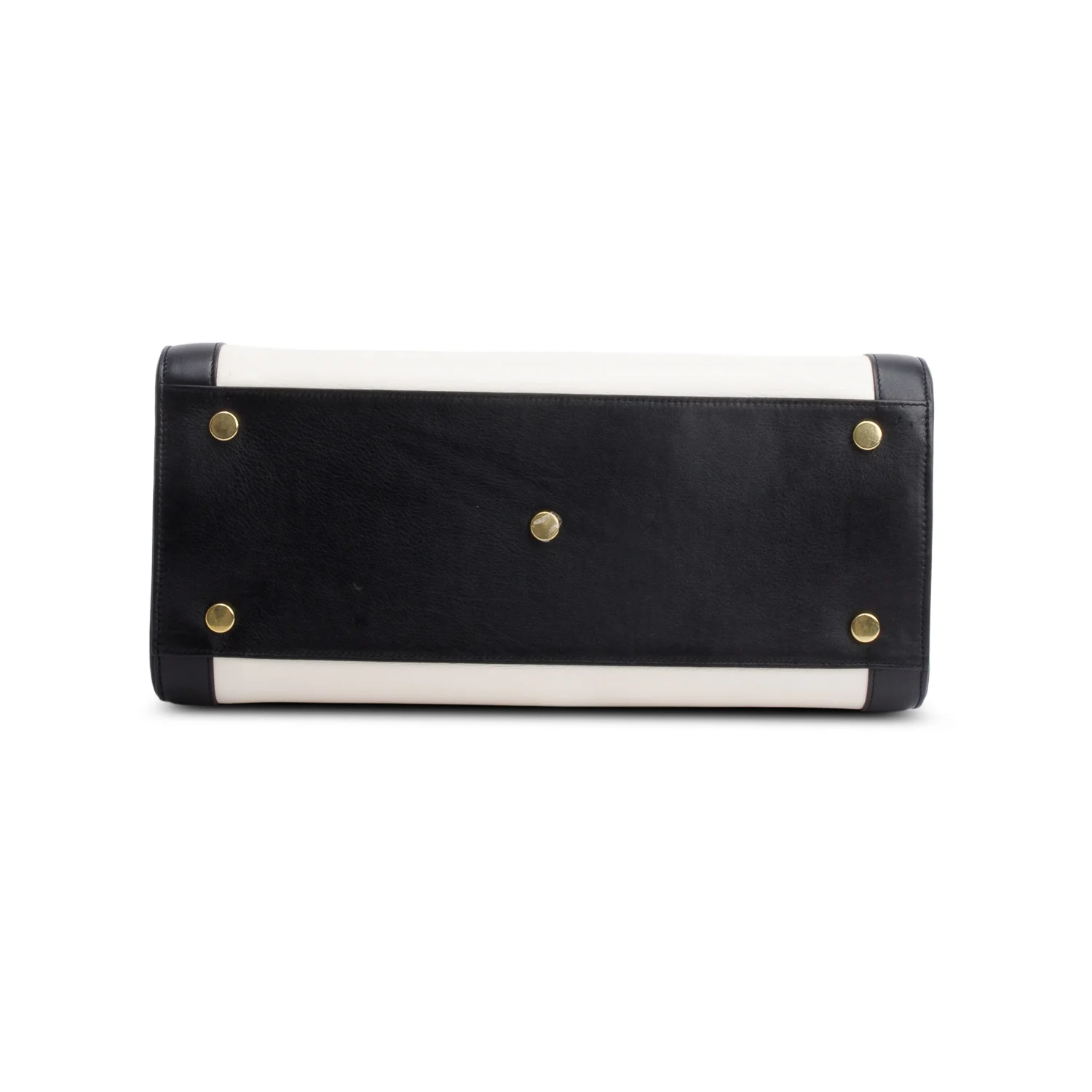 Saint Laurent Calfskin Bi-Color Small Sac De Jour w/ Strap - Image 7