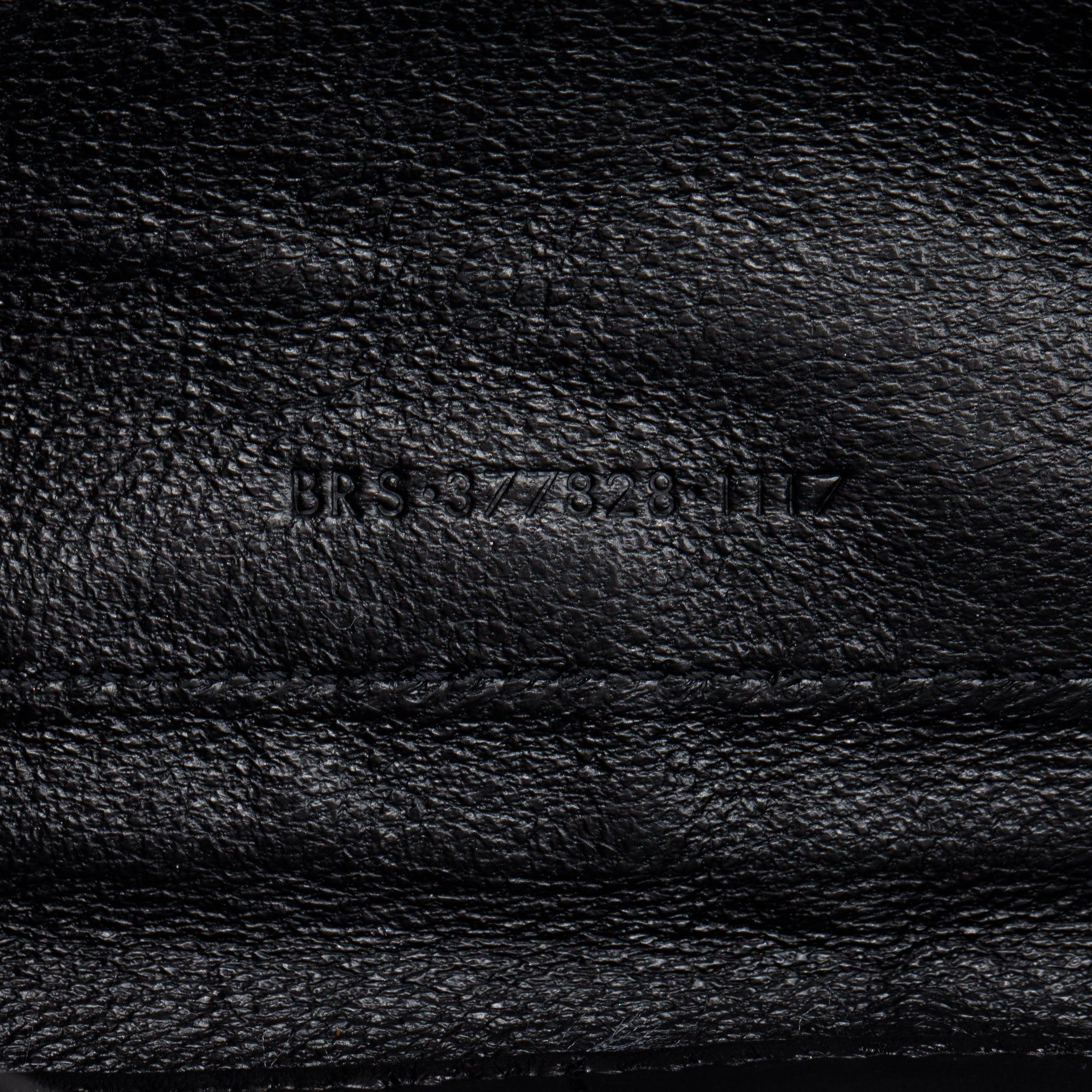Saint Laurent Metallic Gold Grain De Poudre Leather Cassandre Matelasse Chain Wallet w/ Box - Image 13