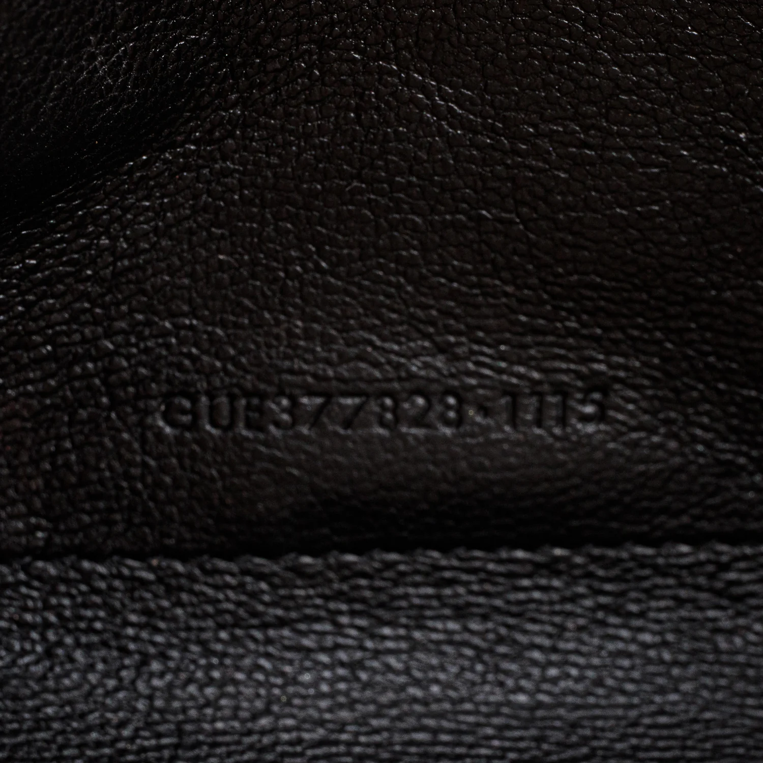 Saint Laurent Neutral Grain De Poudre Leather Cassandre Envelope Chain Wallet - Image 10