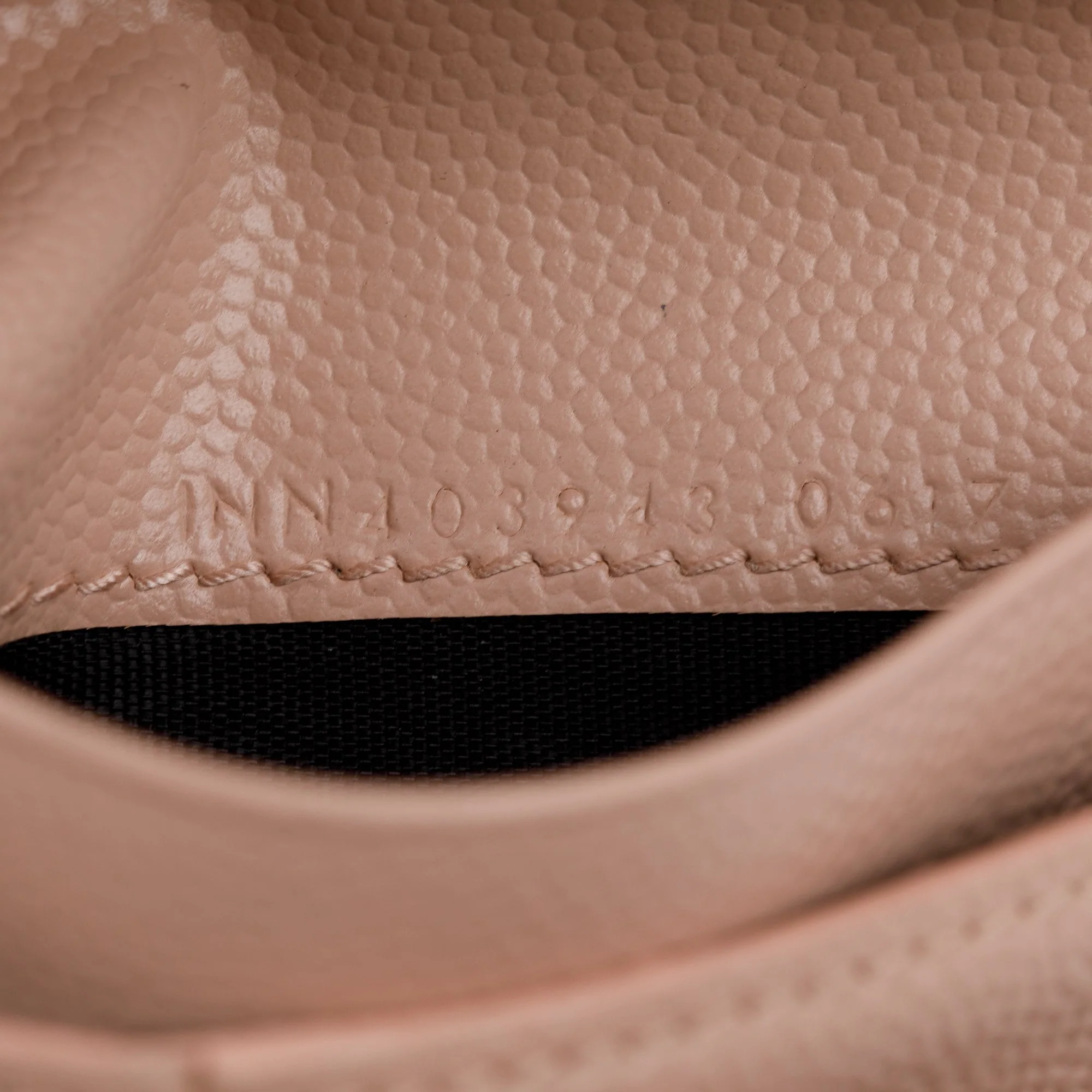 Saint Laurent Pink Grain de Poudre Leather Cassandre Matelasse Compact Tri-Fold Wallet - Image 9