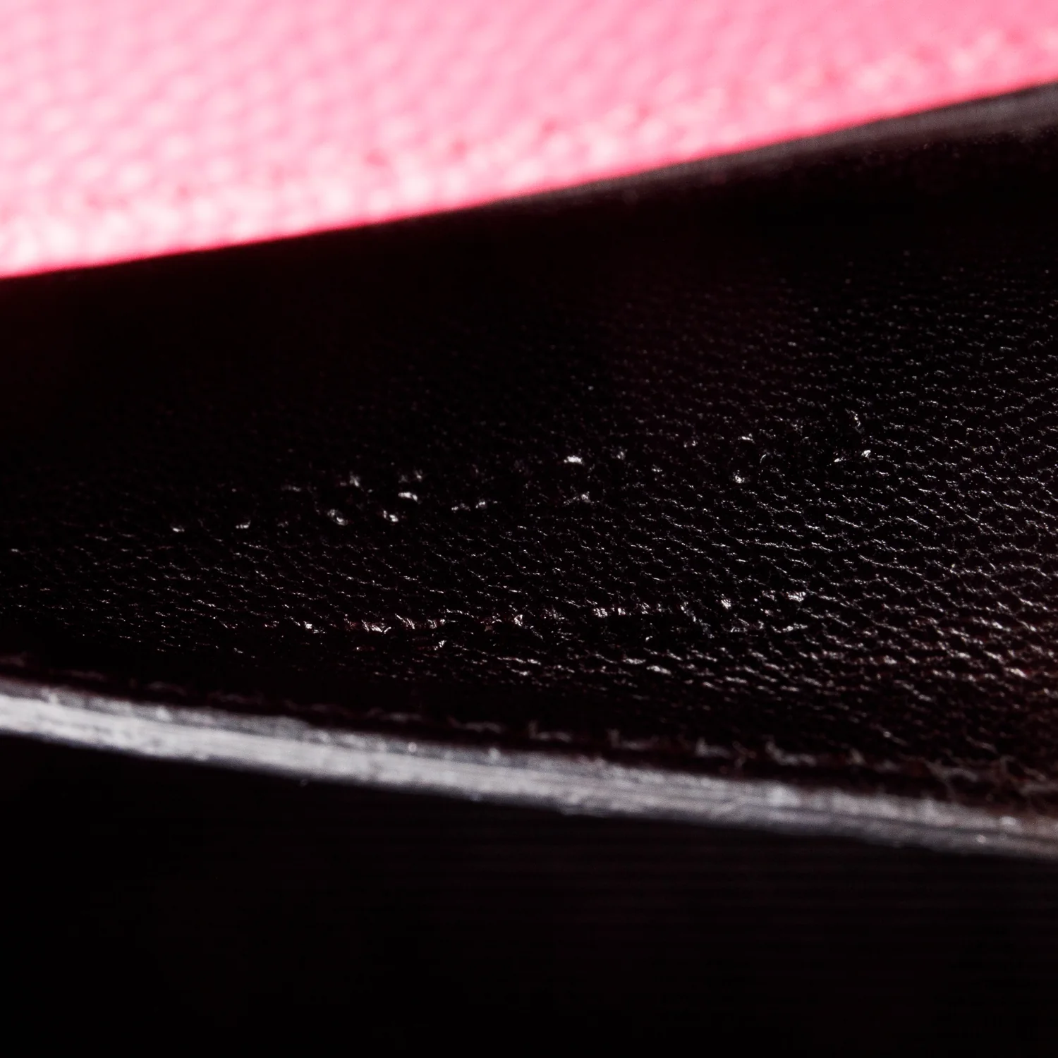 Saint Laurent Pink Grain De Poudre Leather Mini Monogram Kate Bag - Image 9