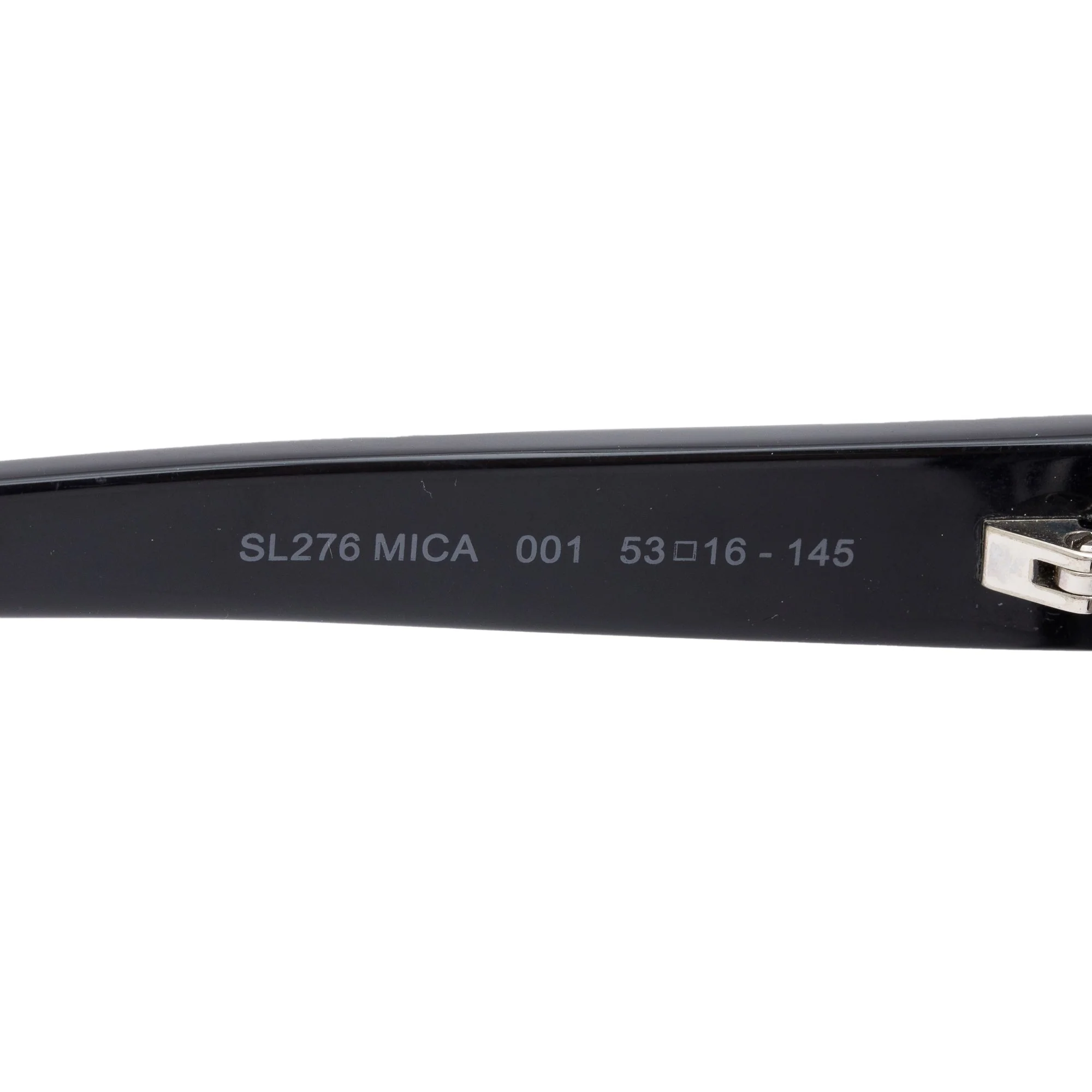 Saint Laurent SL 276 Black Acetate Mica Cat Eye Sunglasses - Image 3