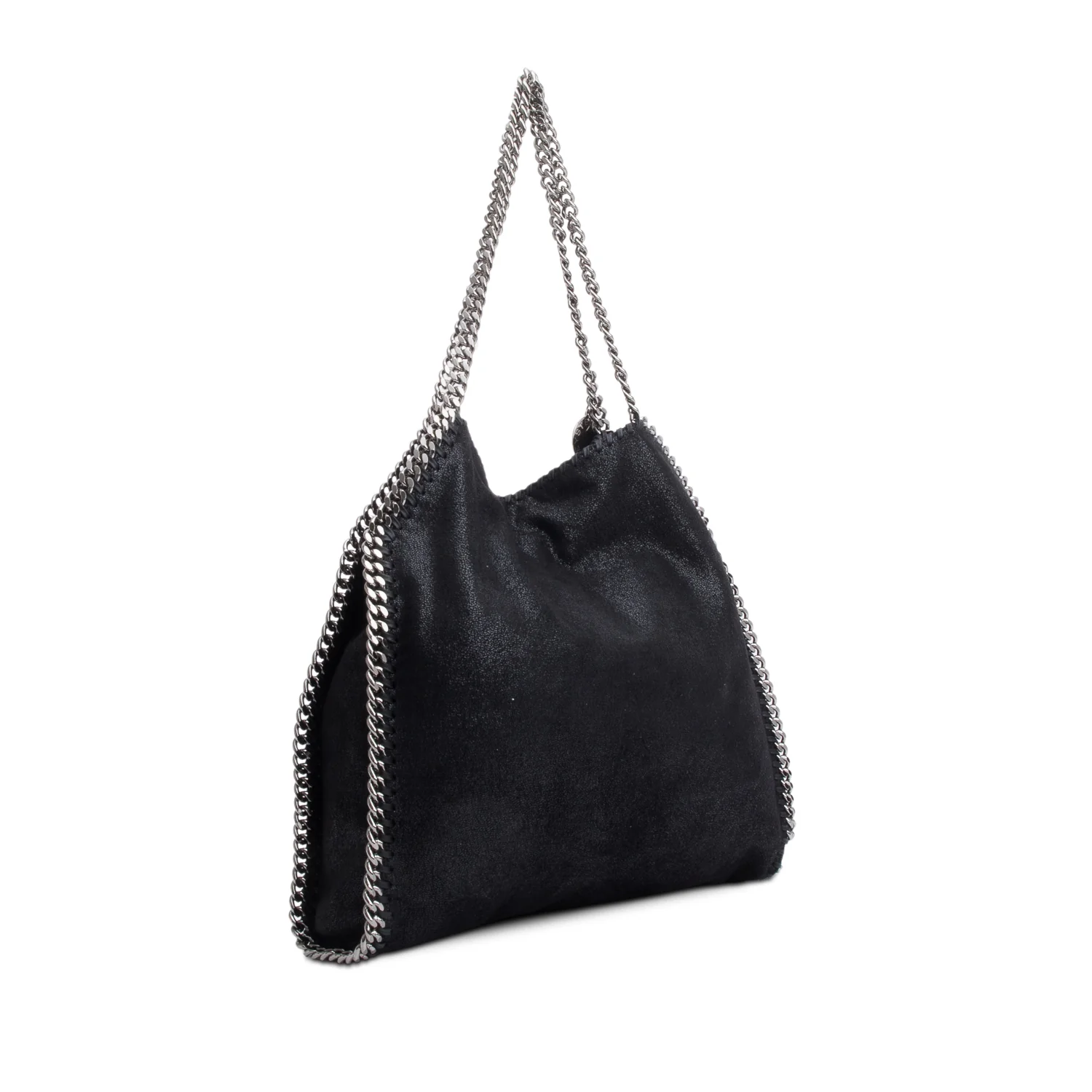 Stella McCartney Black Shaggy Deerskin Falabella tote - Image 5
