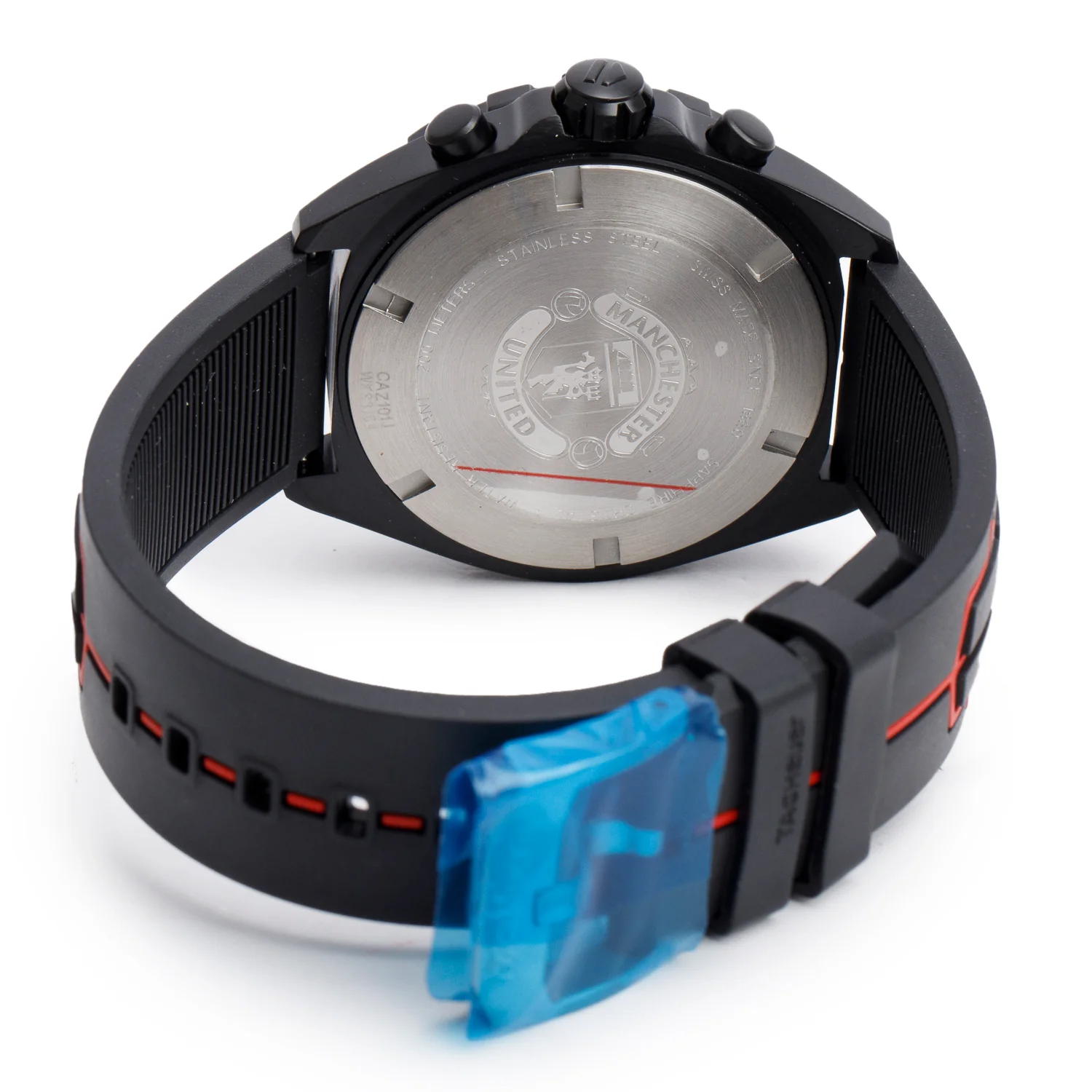 Tag Heuer Black PVD Stainless Steel Formula 1 Manchester United Limited Edition 43 MM Quartz Chronograph Watch Black Dial CAZ101J w/ Box & Papers - Image 3