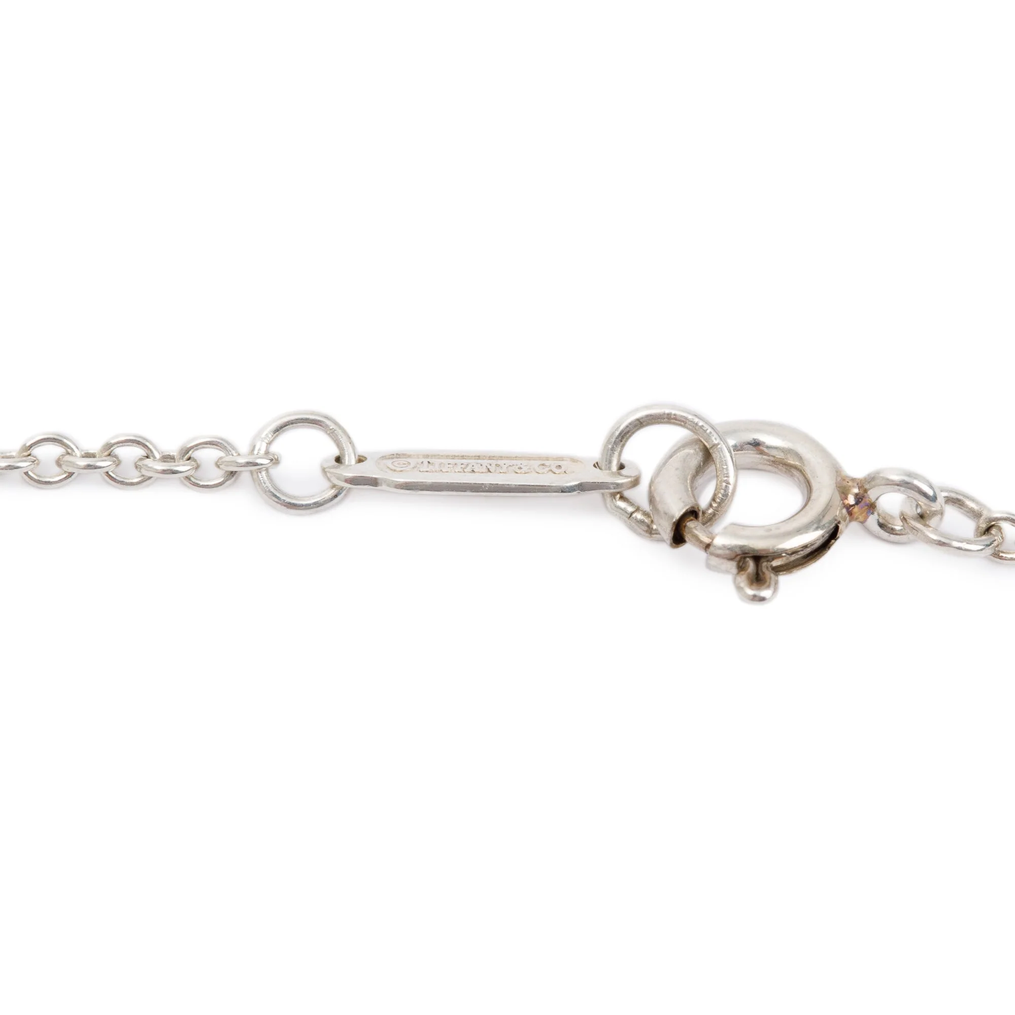 Tiffany & Co. 1837 Interlocking Circles Lariat Necklace - Image 4