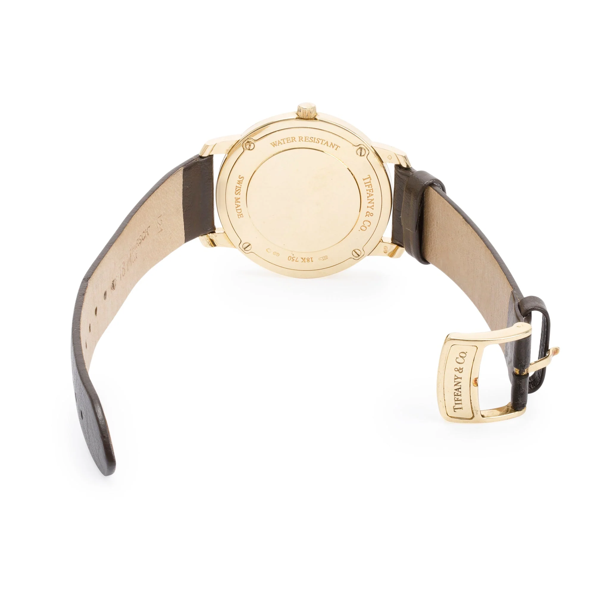 Tiffany & Co. 18k Yellow Gold Mark Resonator 37 MM Watch - Image 4