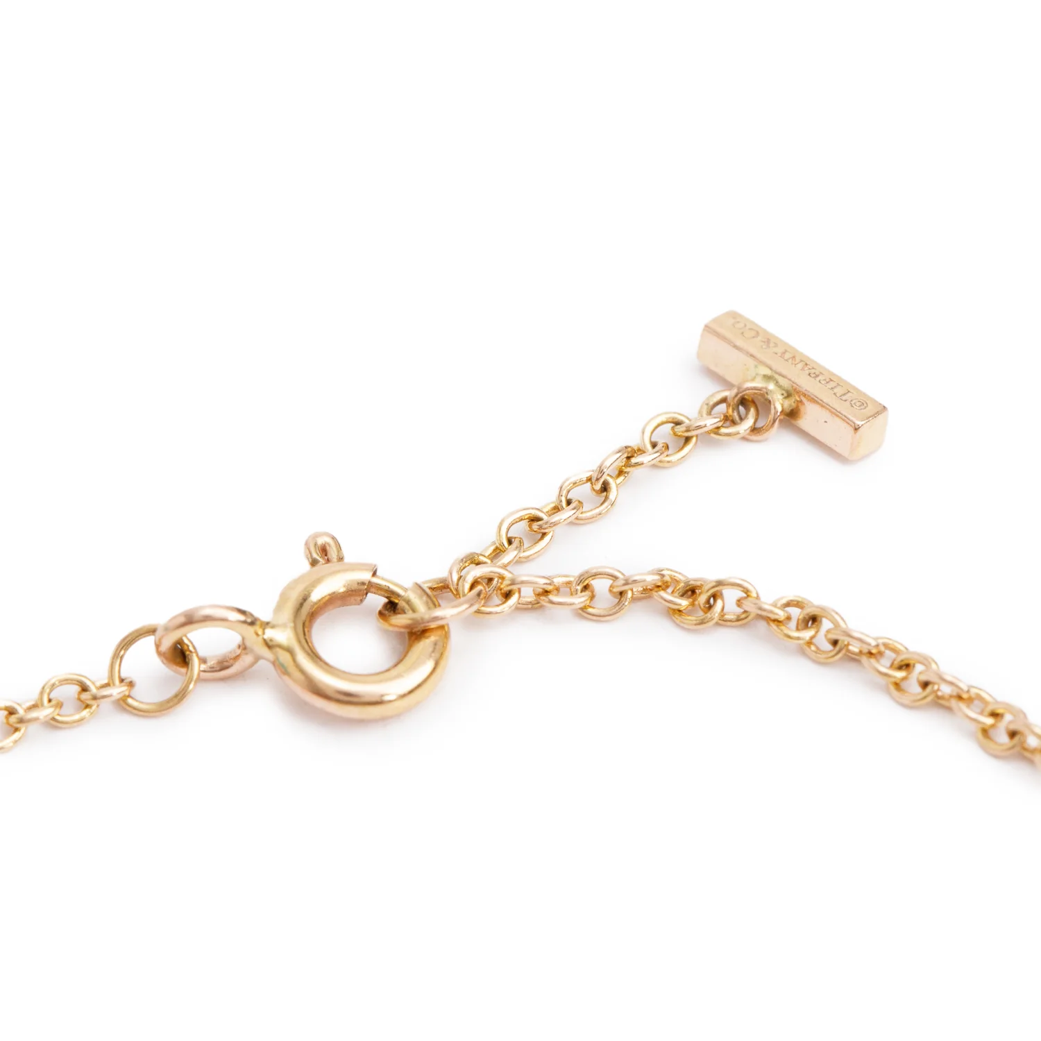 Tiffany & Co. 2023 18k Yellow Gold T Smile Bracelet w/ Box & Receipt - Image 3