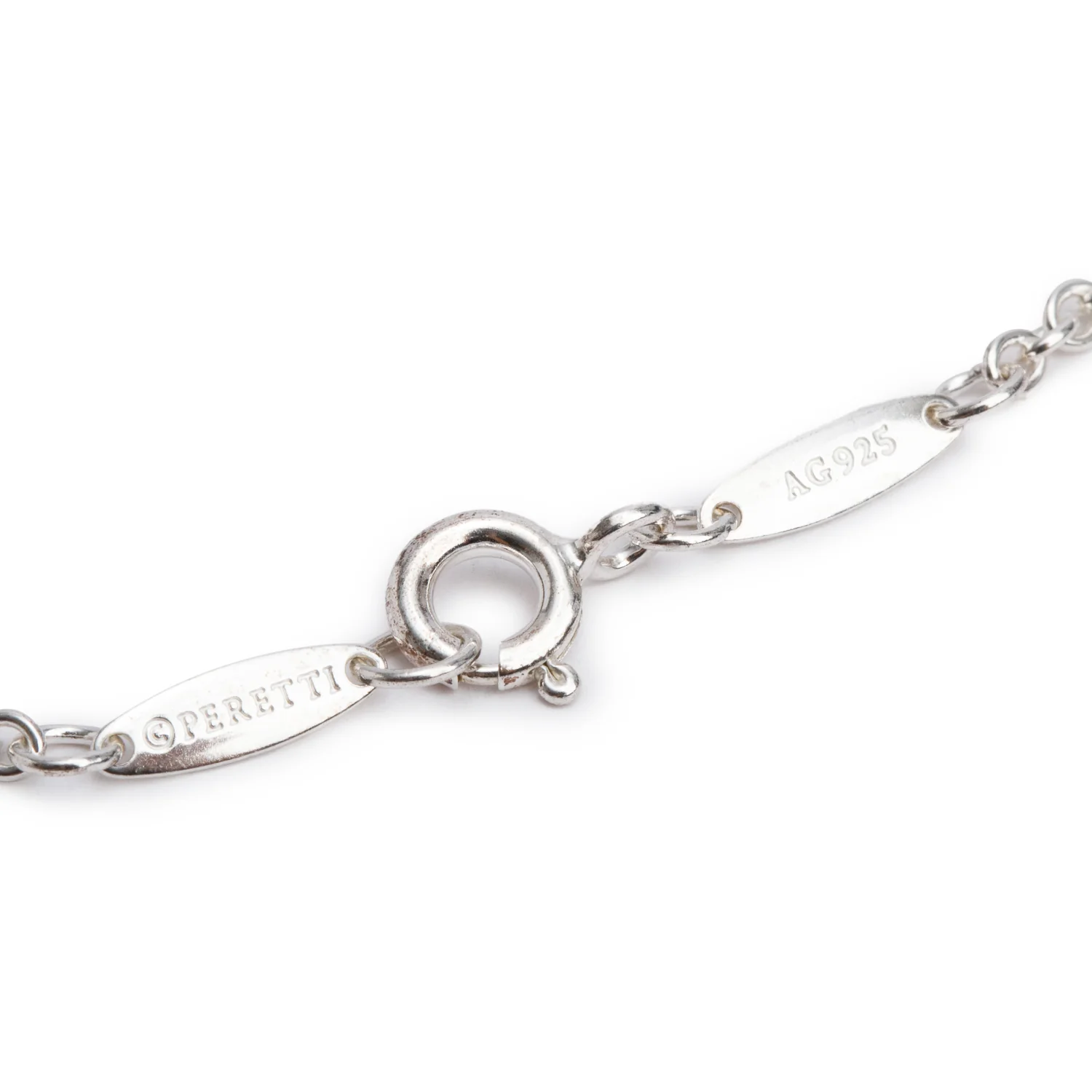 Tiffany & Co. Elsa Peretti Sterling Silver 11 MM Open Heart Bracelet - Image 2