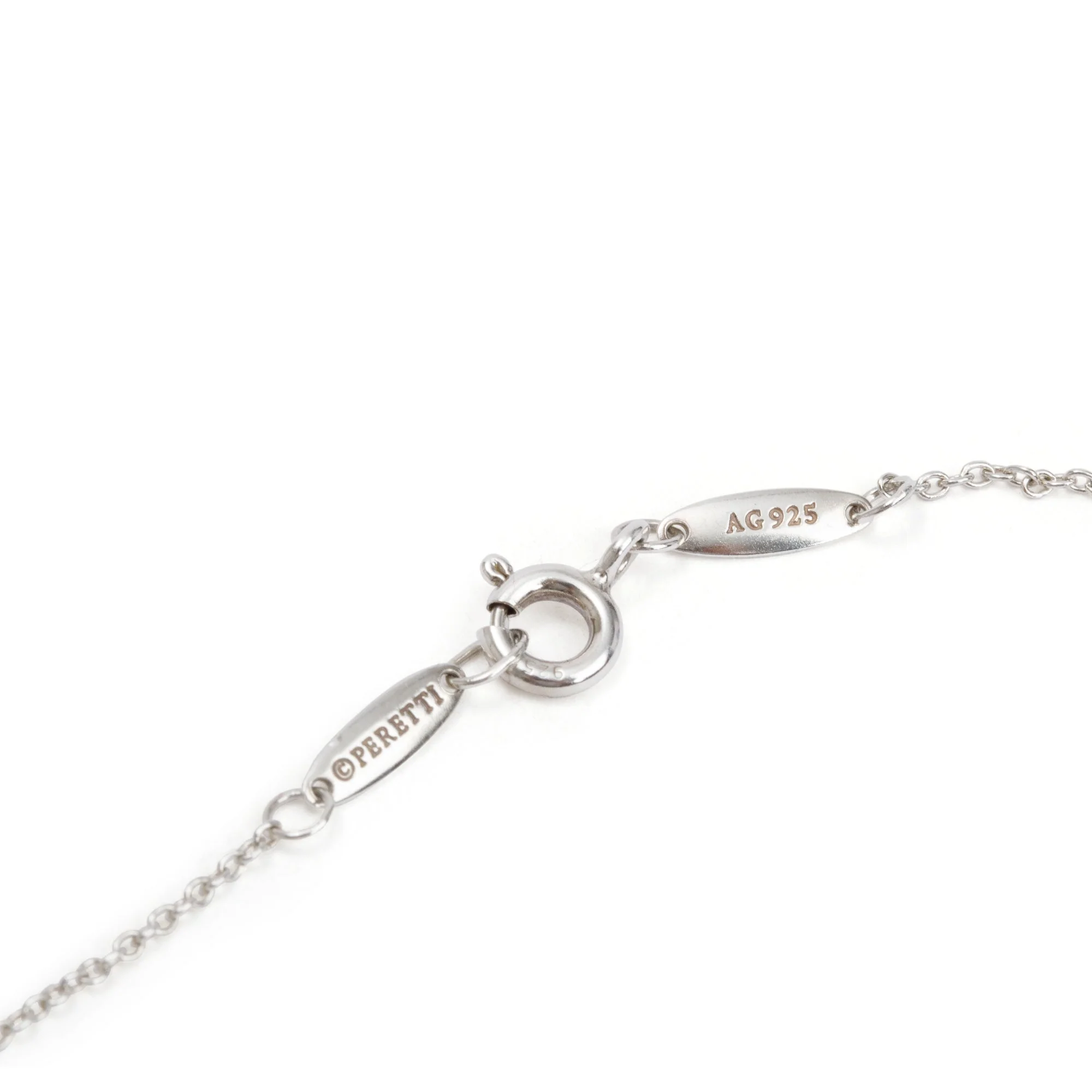 Tiffany & Co. Elsa Peretti Sterling Silver 12 MM Star of David Pendant Necklace - Image 5