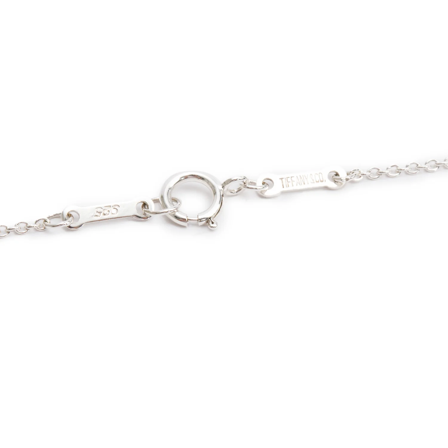 Tiffany & Co. Elsa Peretti Sterling Silver 18 MM Star of David Pendant Necklace - Image 3