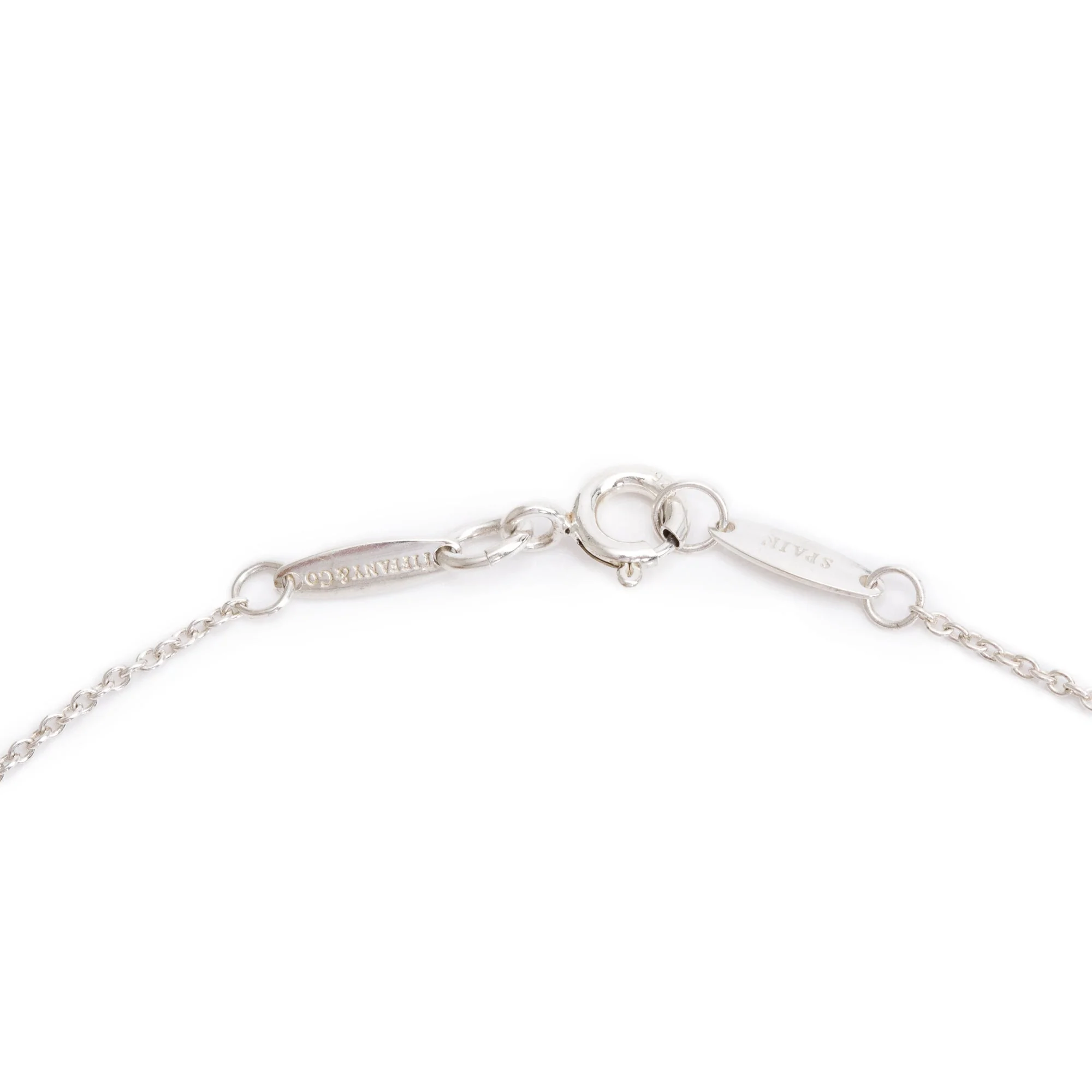 Tiffany & Co. Elsa Peretti  Sterling Silver Cross Pendant Necklace - Image 4